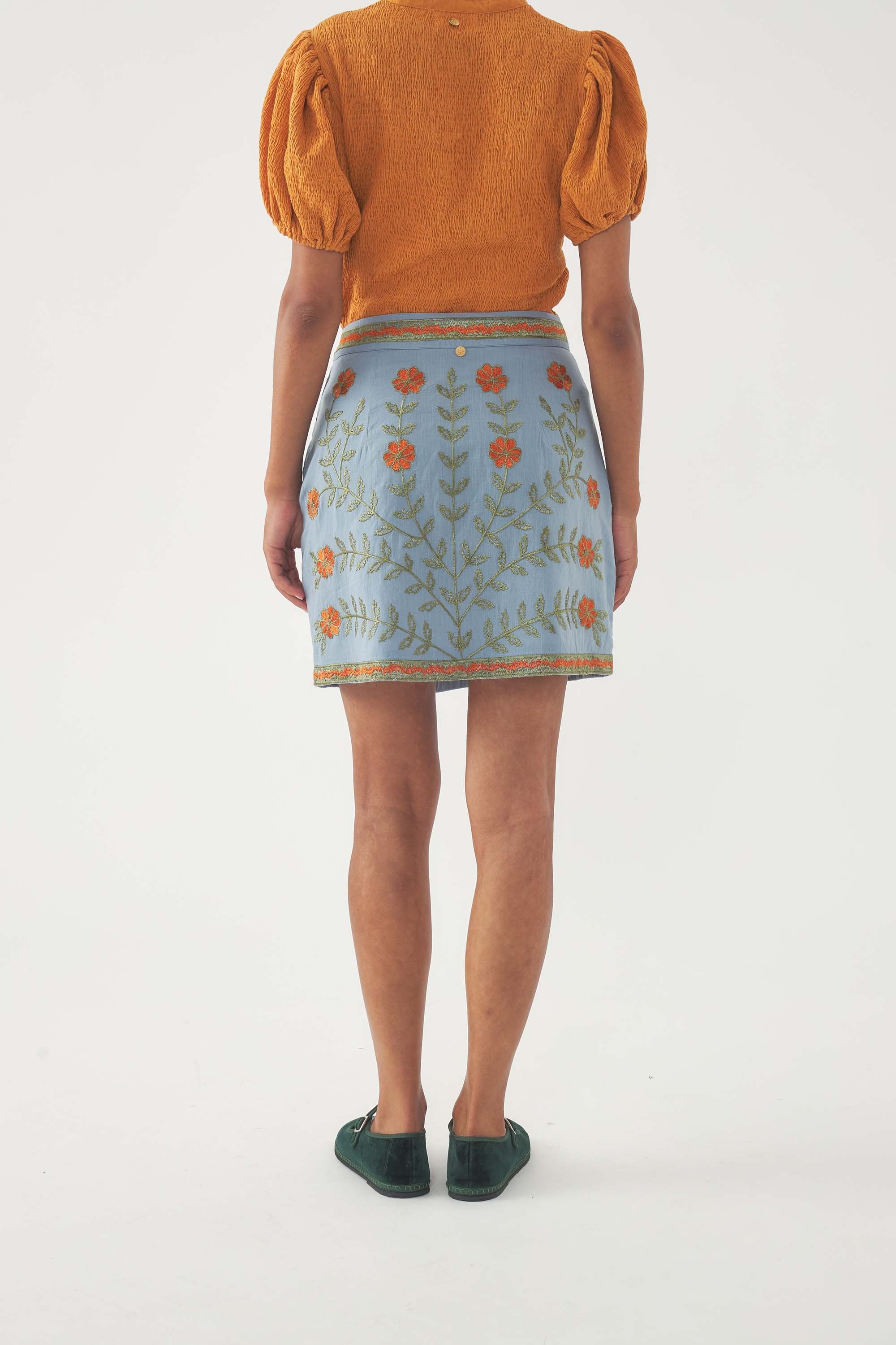 Embroidered Skirt Ary