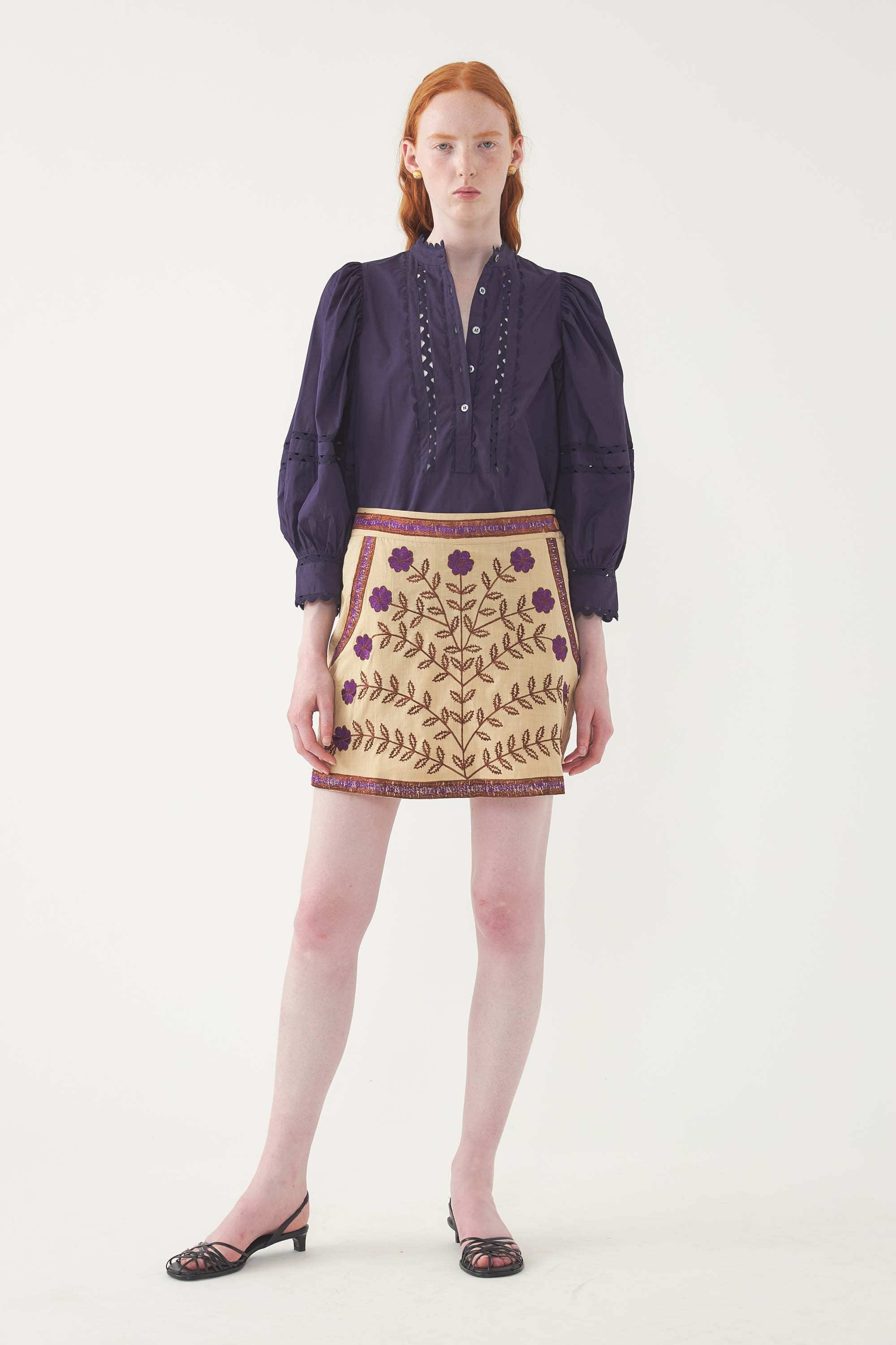 Embroidered Skirt Ary