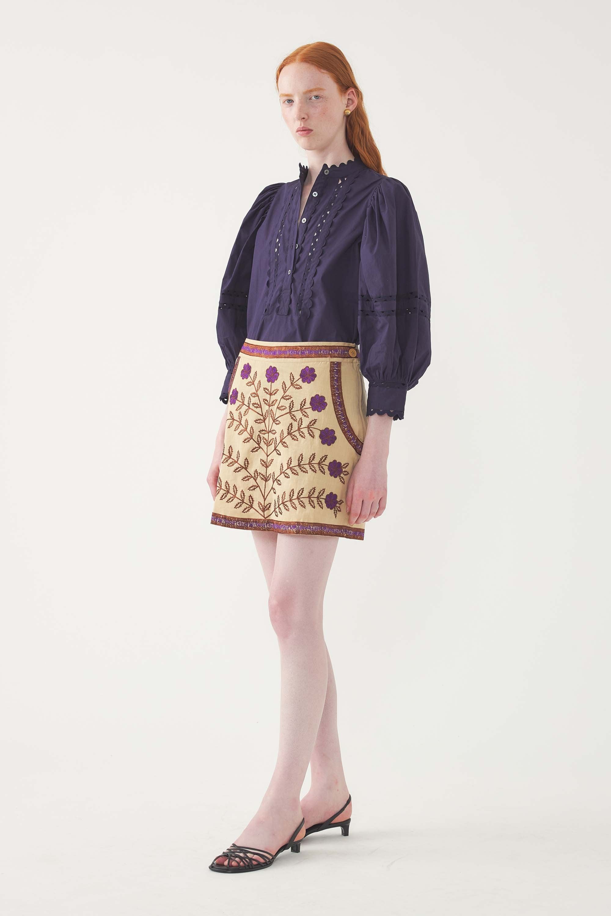 Embroidered Skirt Ary