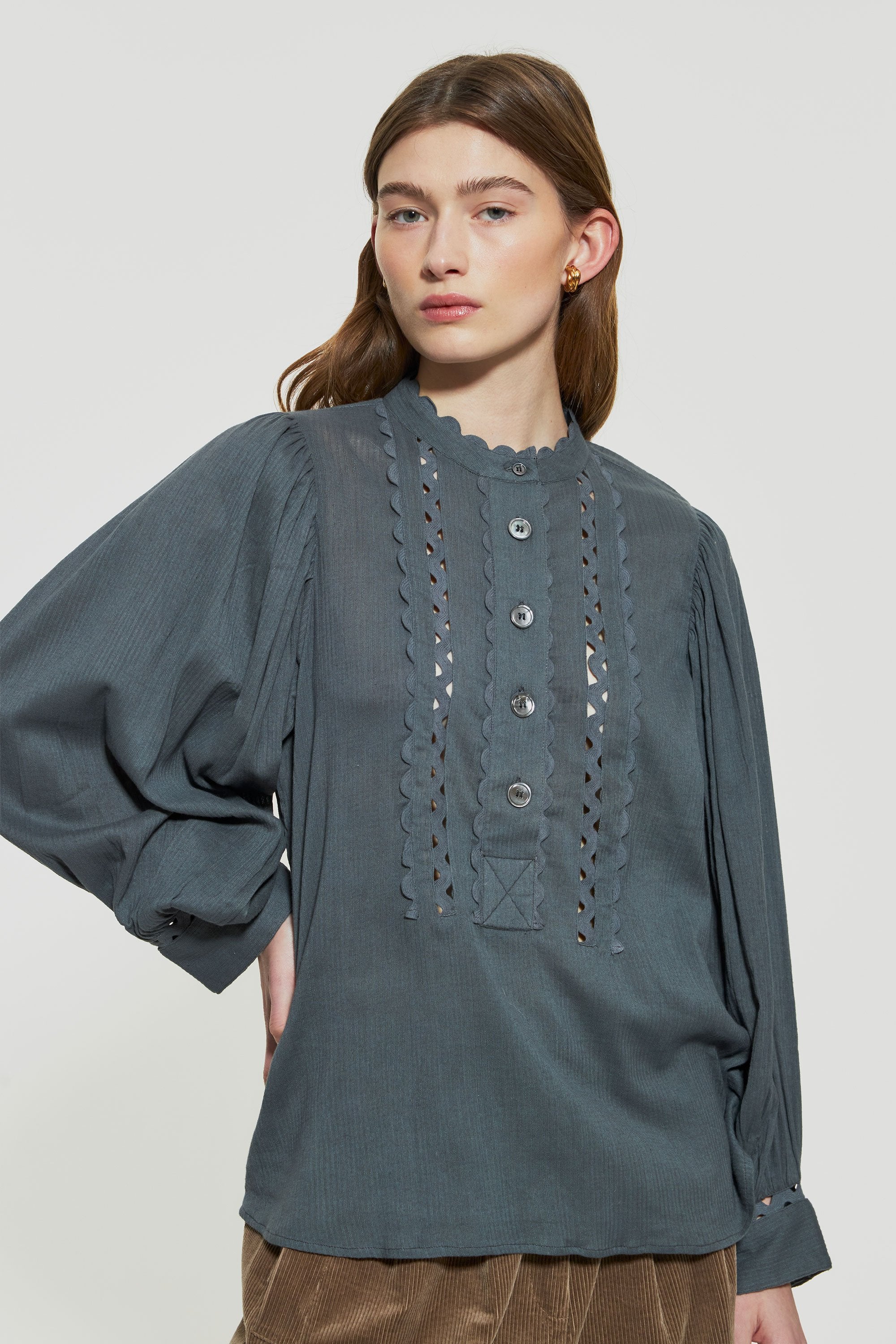 Blouse ajourée Aya