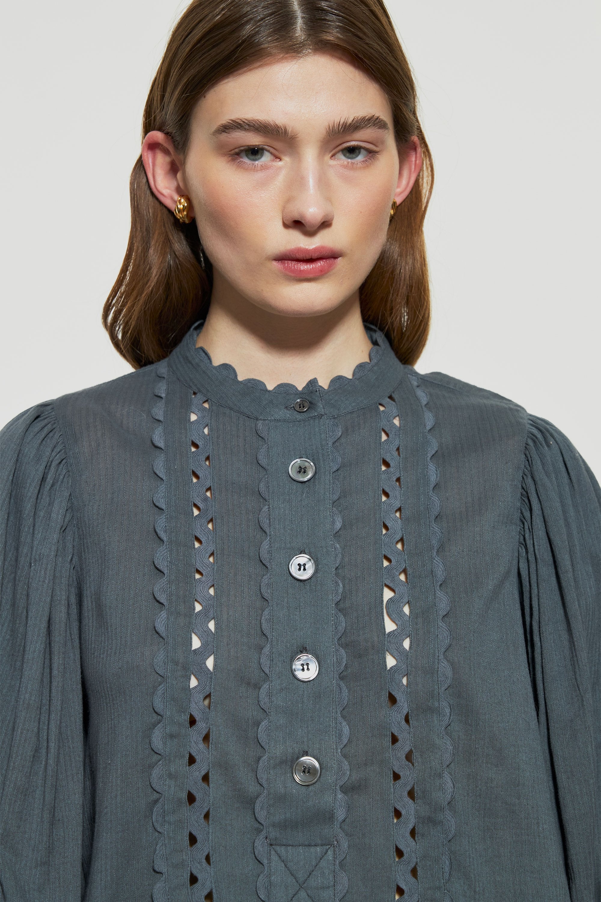 Blouse ajourée Aya