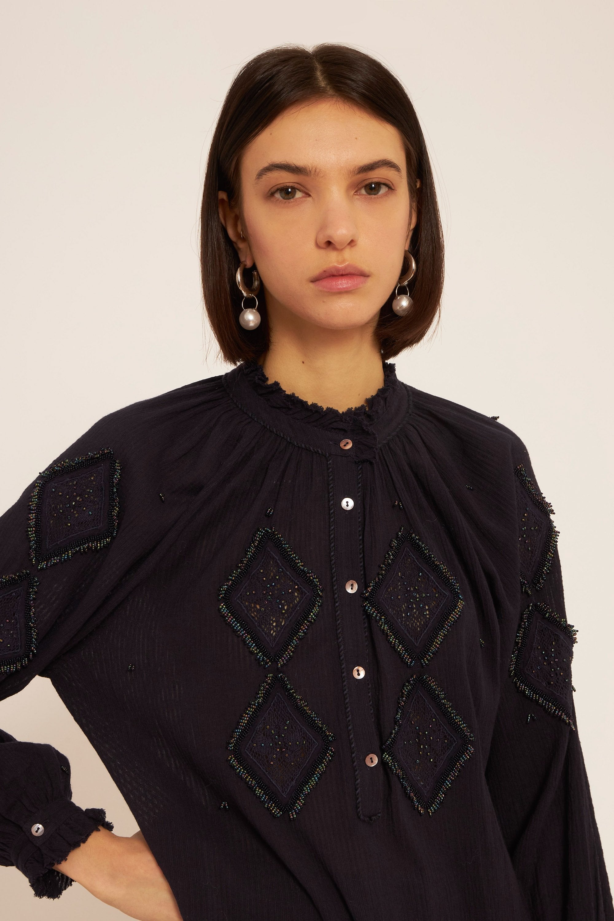 Robe brodée Ayo