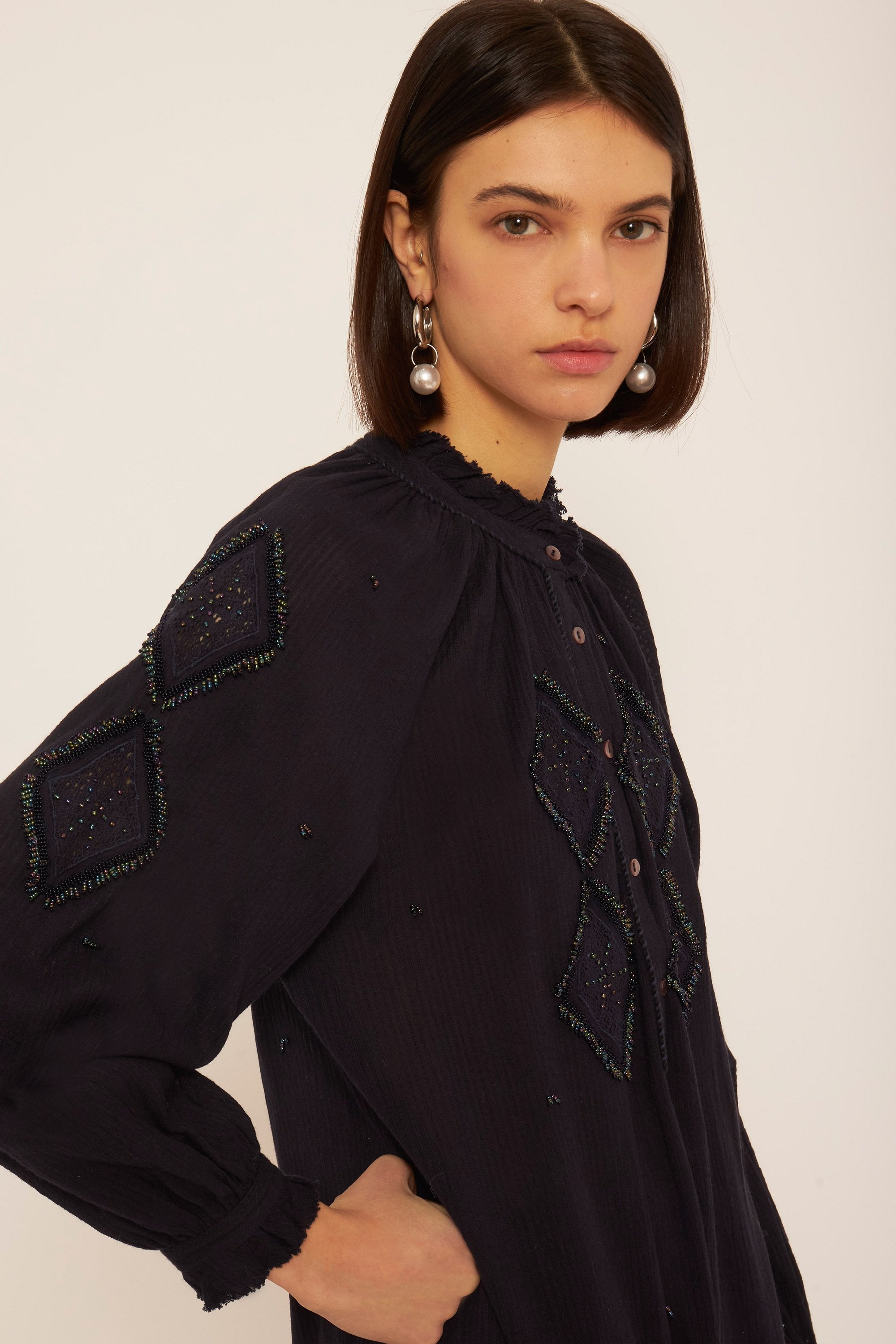 Robe brodée Ayo
