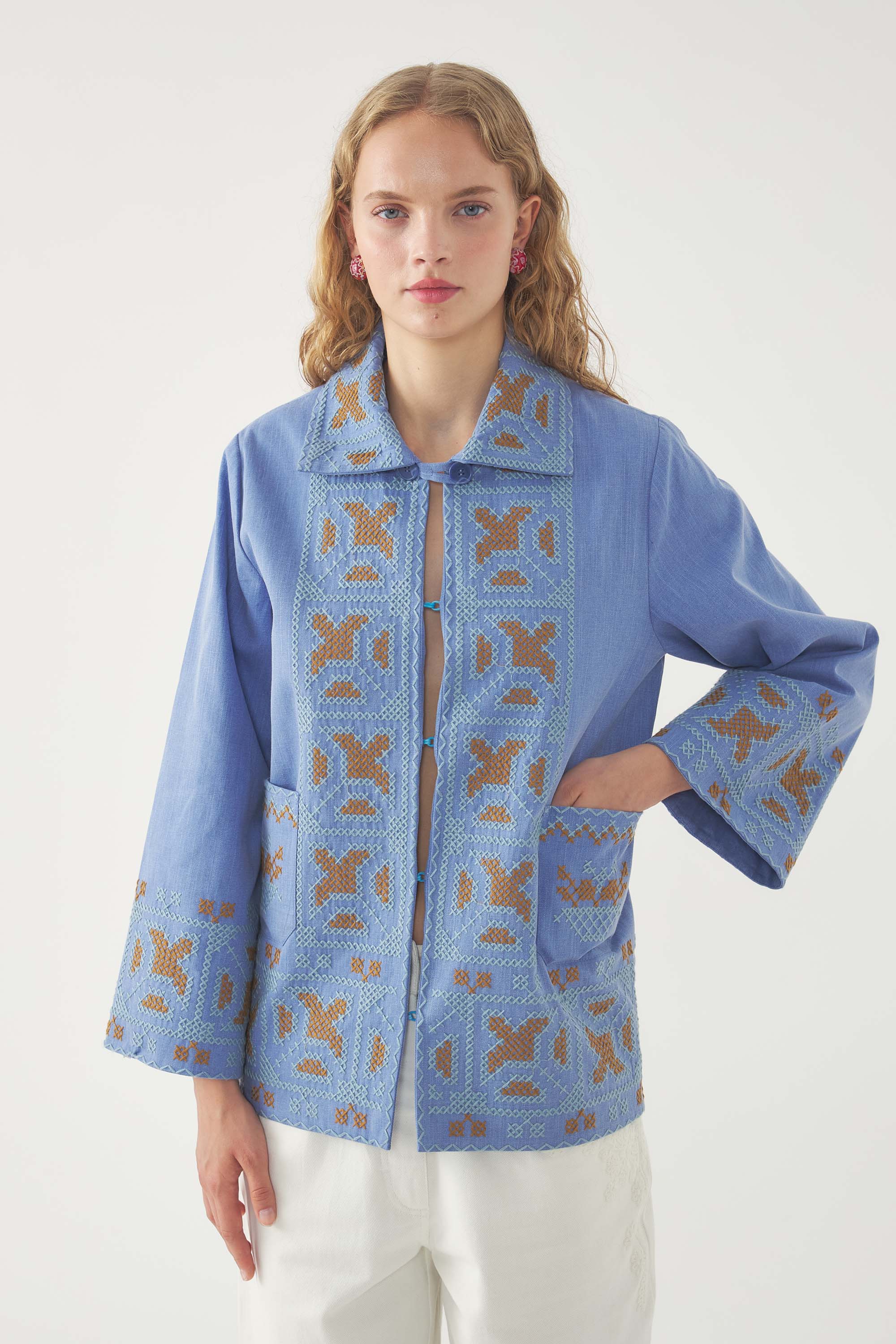 Embroidered Jacket Berenice