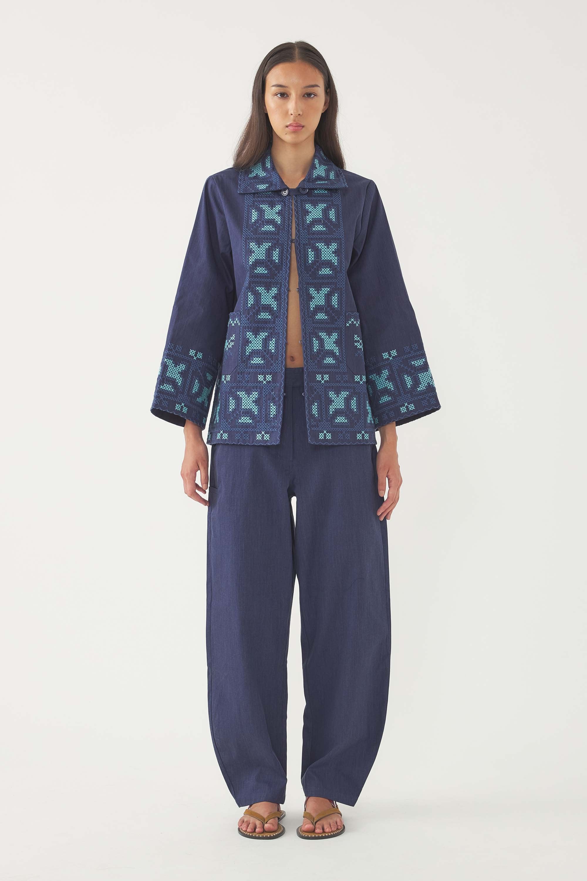 Chaqueta bordada Berenice
