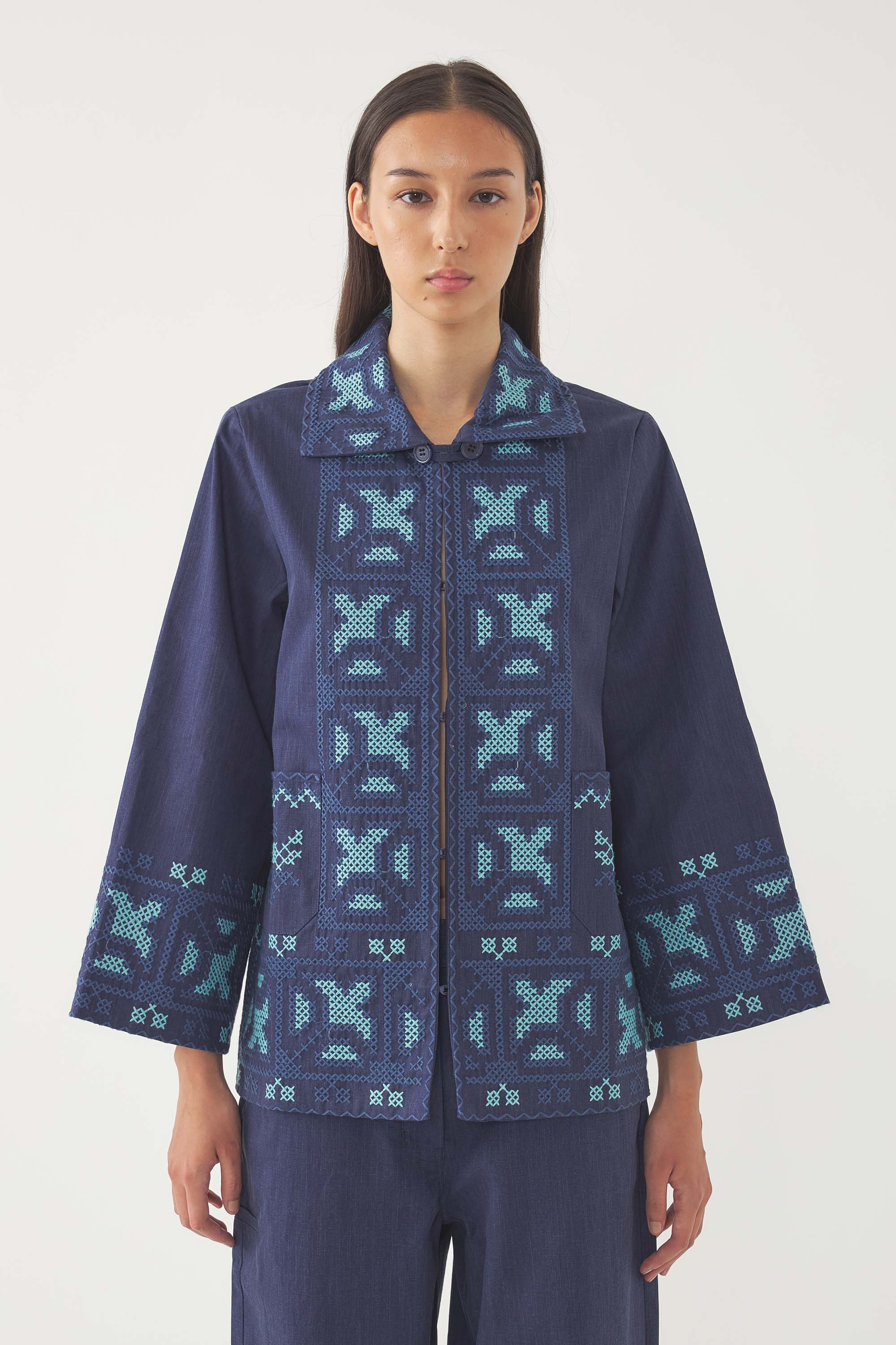 Chaqueta bordada Berenice