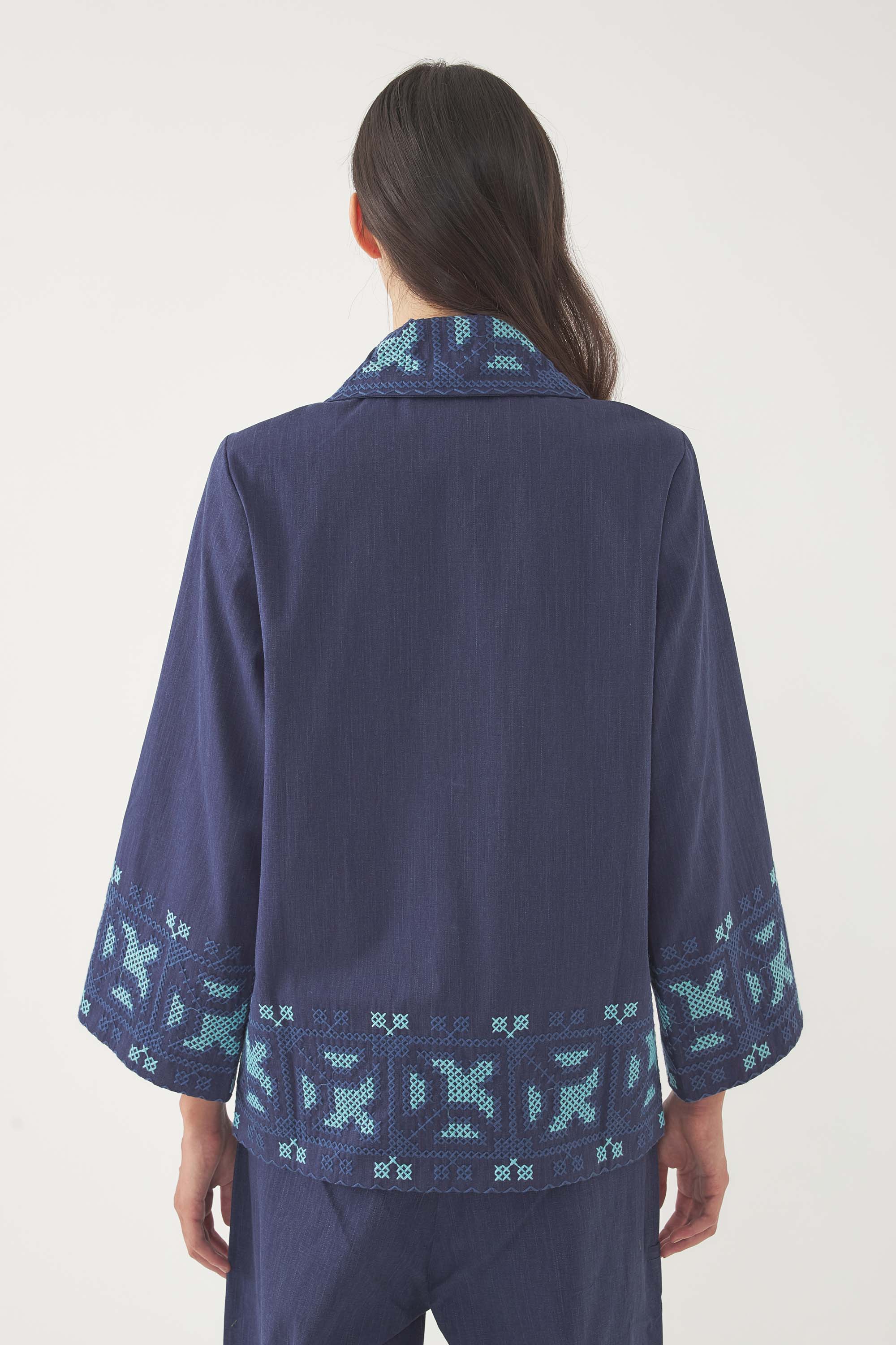Chaqueta bordada Berenice