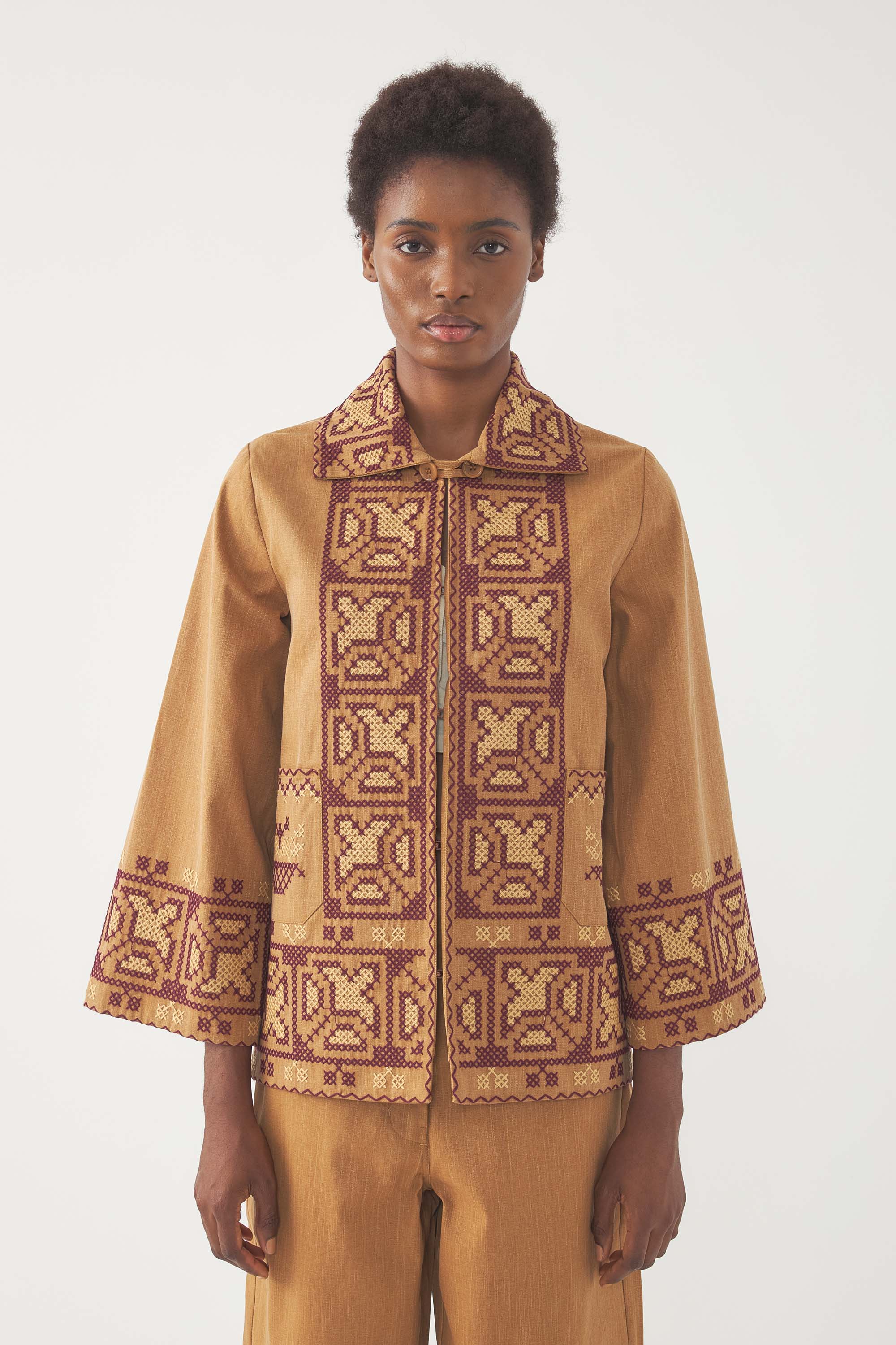 Veste brodée Berenice