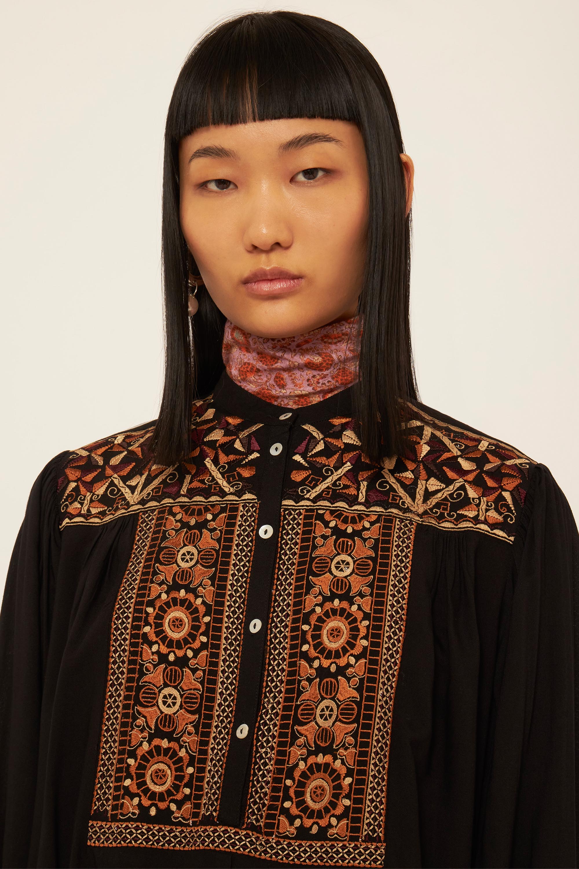 Bettina embroidered blouse