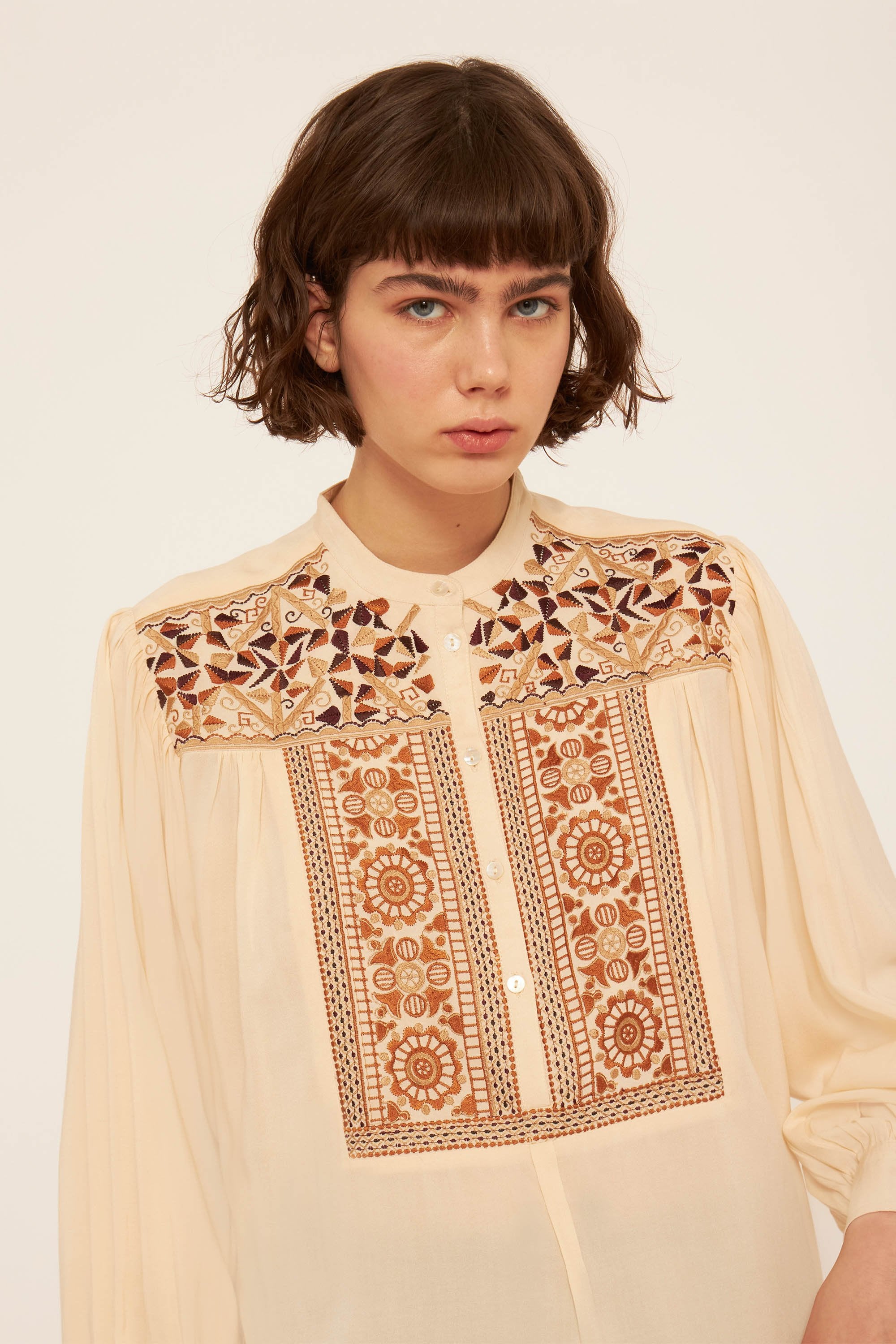 Bettina embroidered blouse