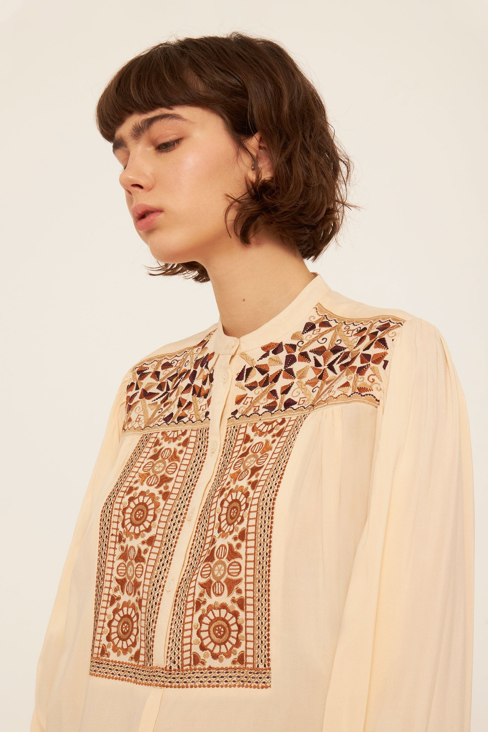 Bettina embroidered blouse