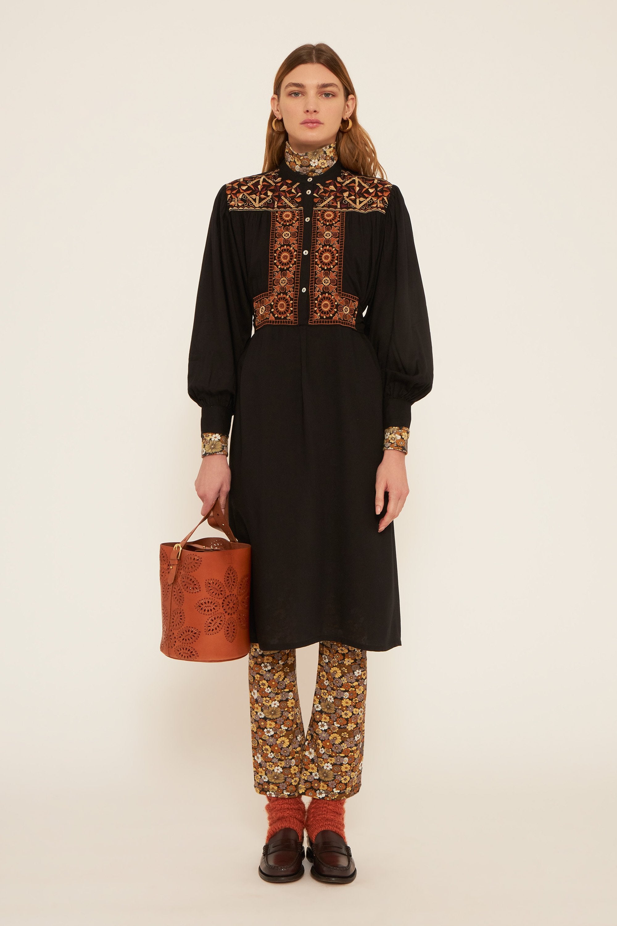 Bettina embroidered dress