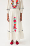 Hand-embroidered skirt Clotilda