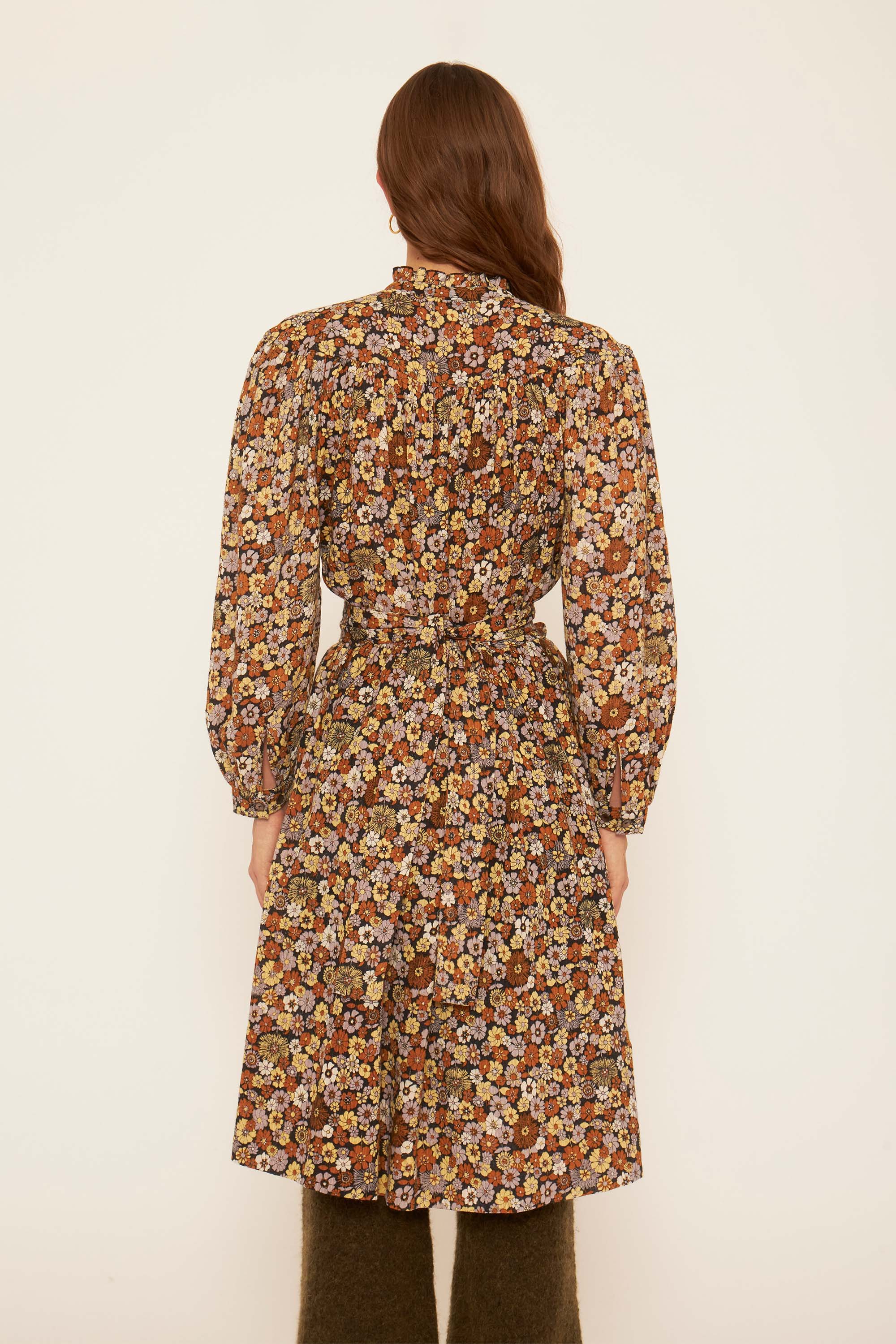 Robe évasée Colline