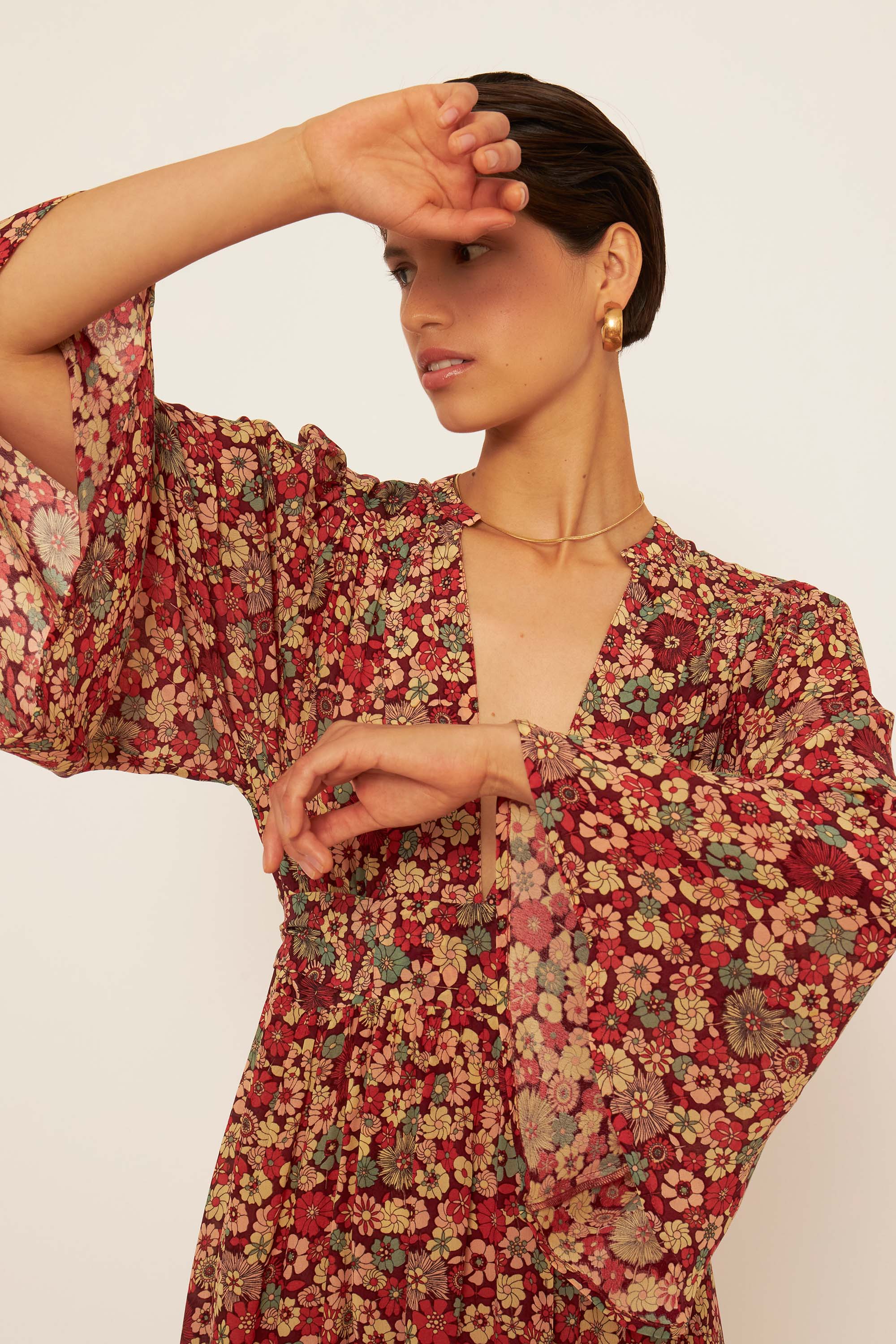 Robe longue Colline