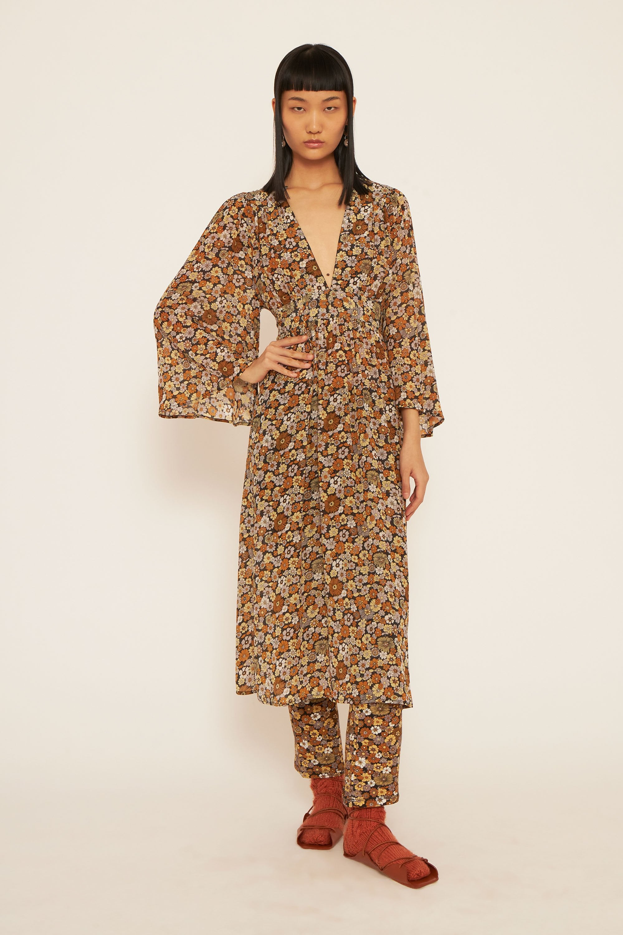Robe longue Colline
