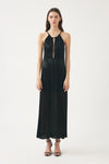 Maxi dress hand-embroidered with pearls Dune