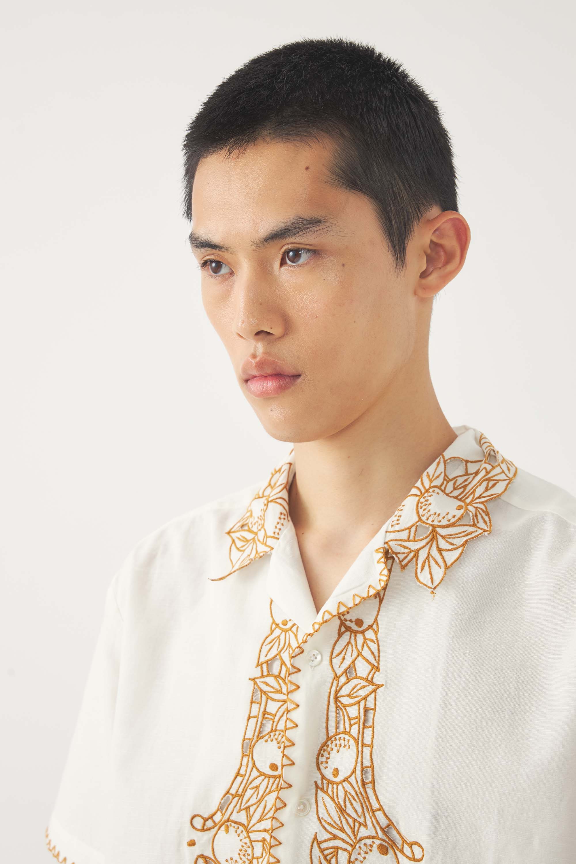 Chemise brodée Dylan