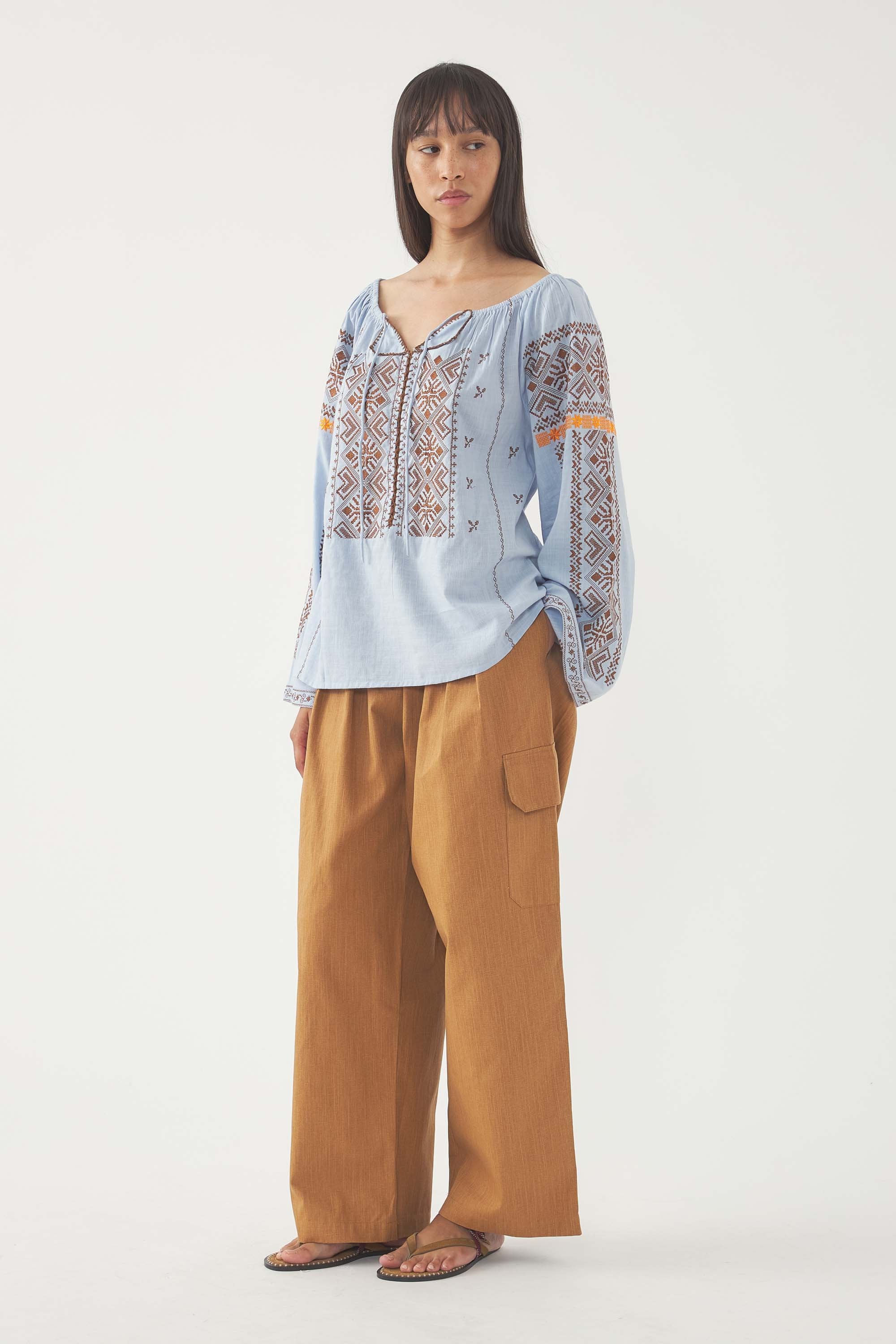 Embroidered Blouse Edna