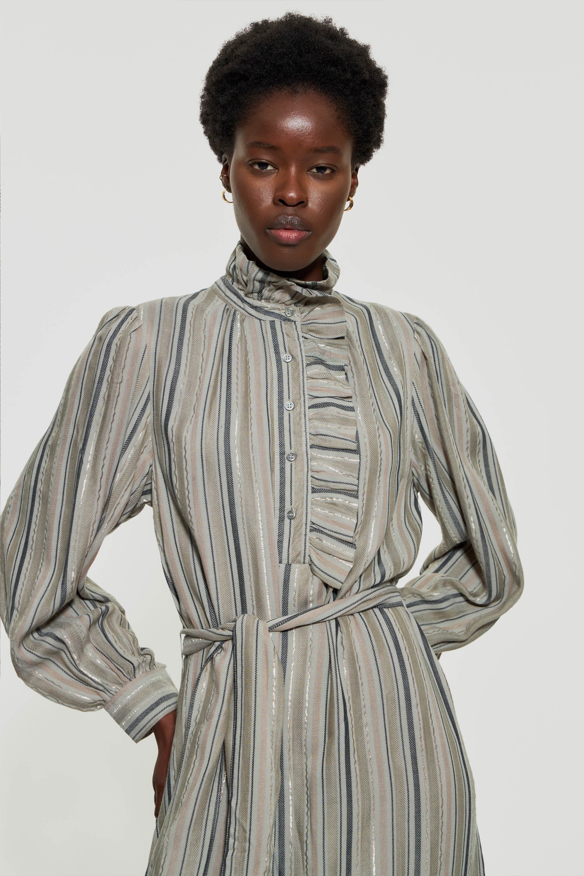 Edward striped dress