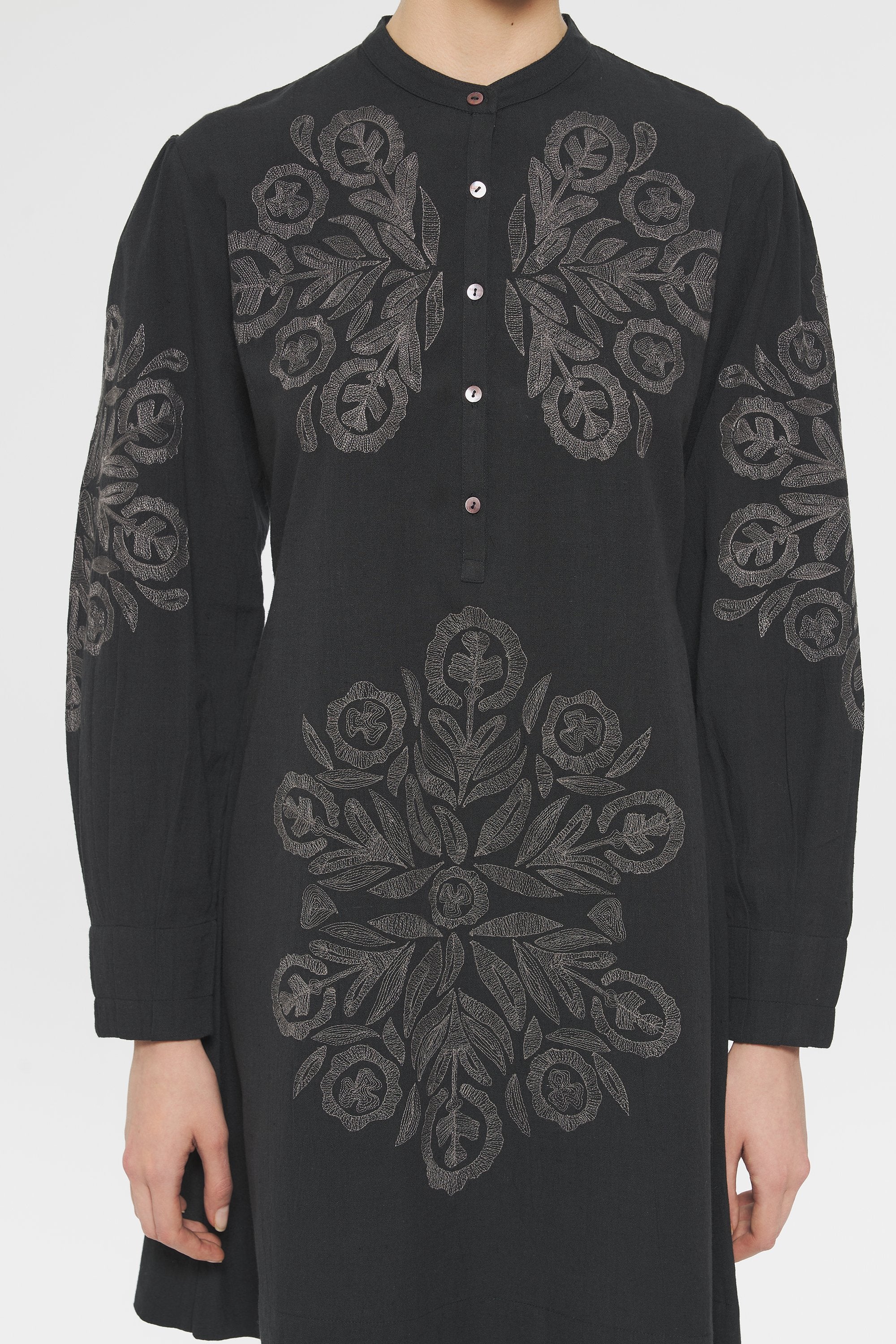 Eglantine Embroidered mini dress