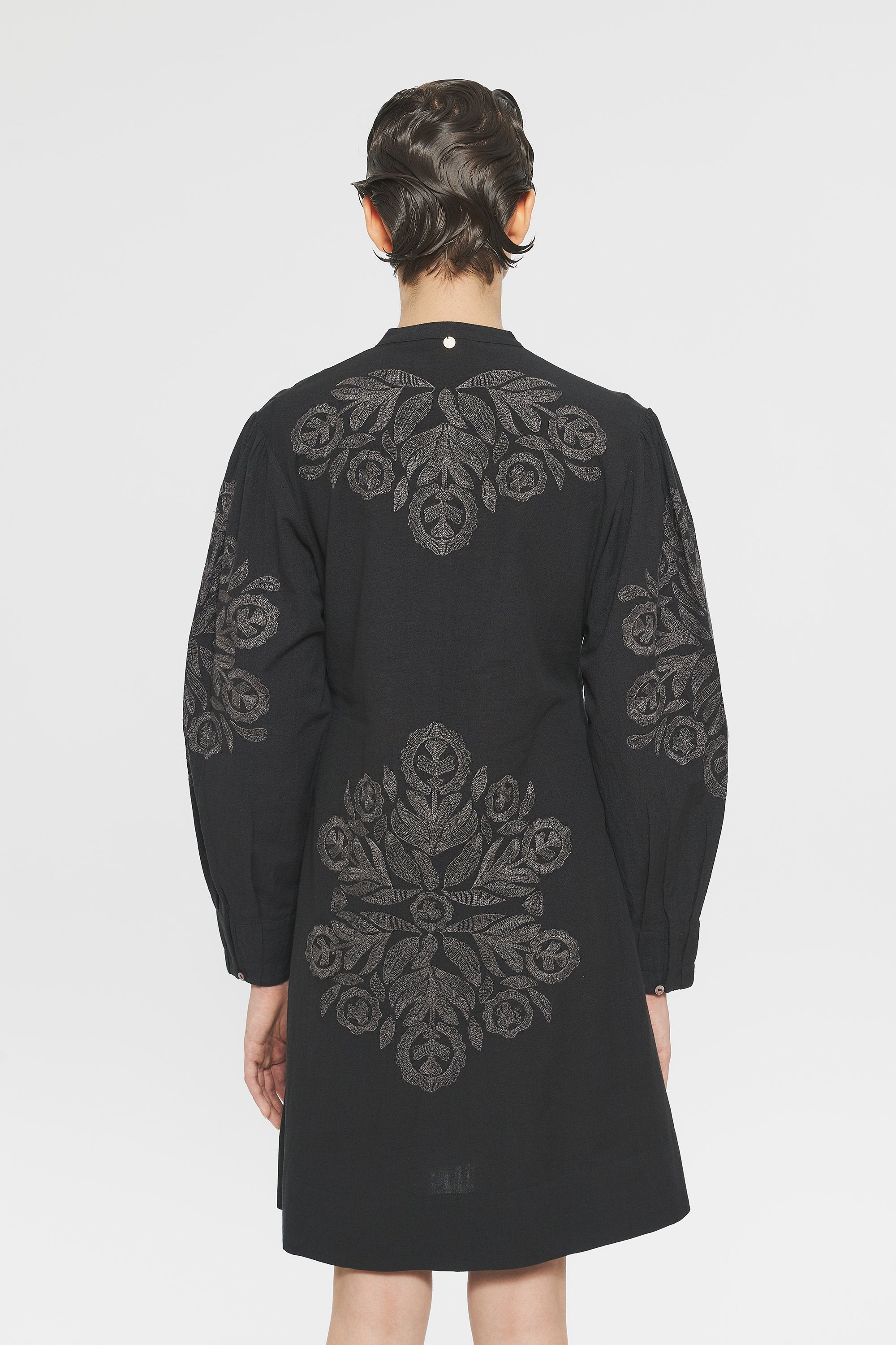 Eglantine Embroidered mini dress