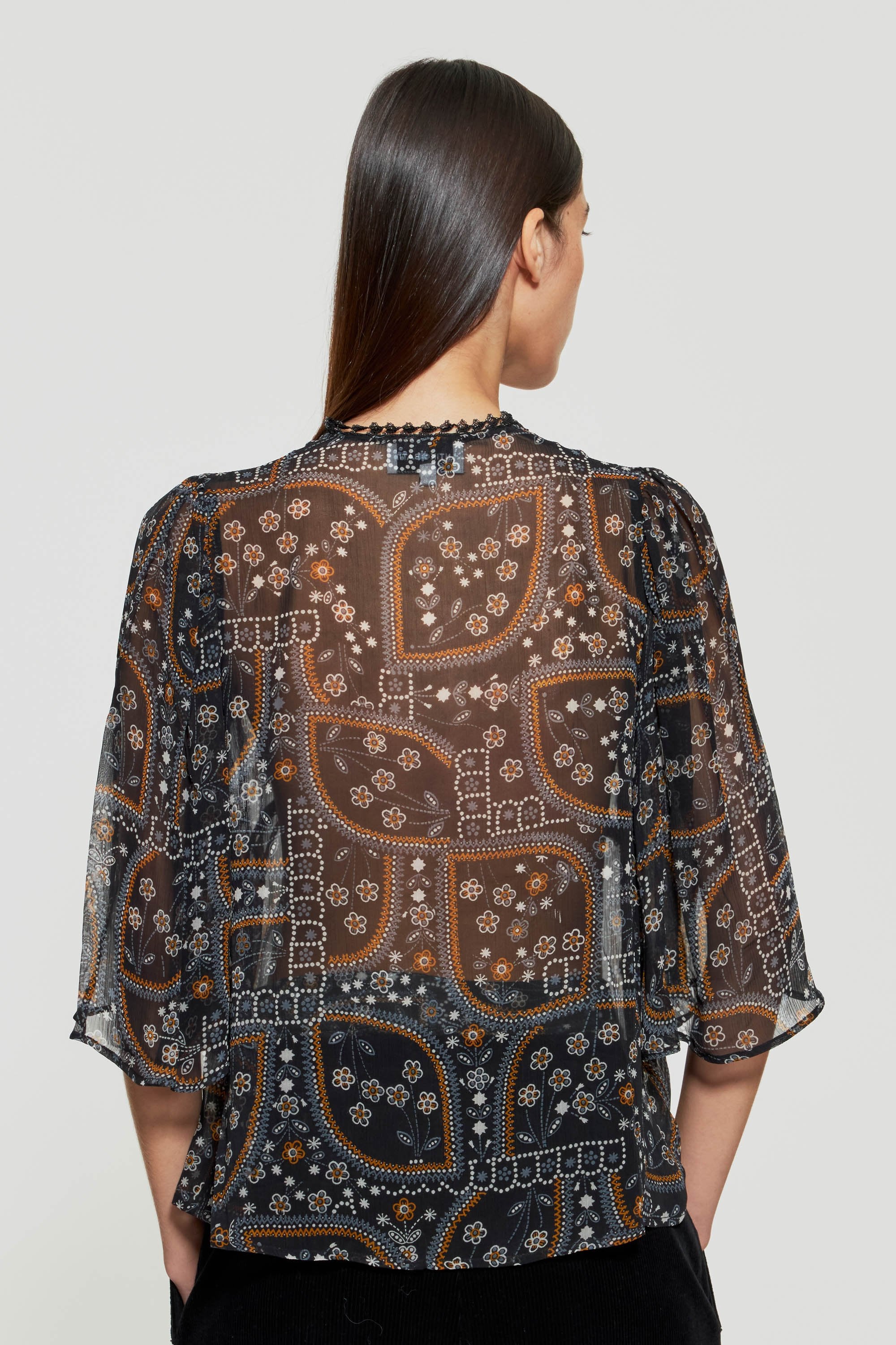Elie sheer top
