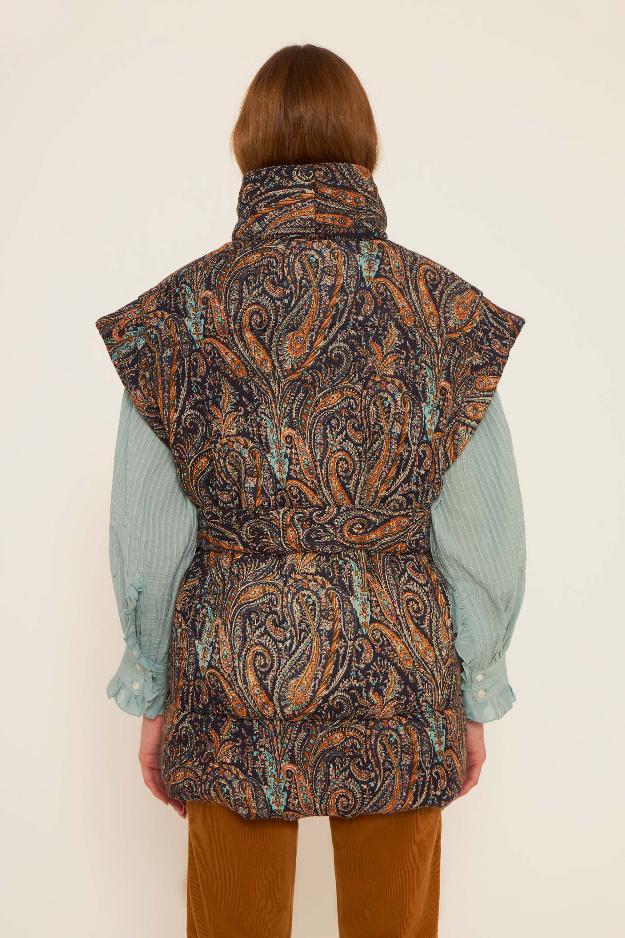 Veste sans manches imprimé Elvis