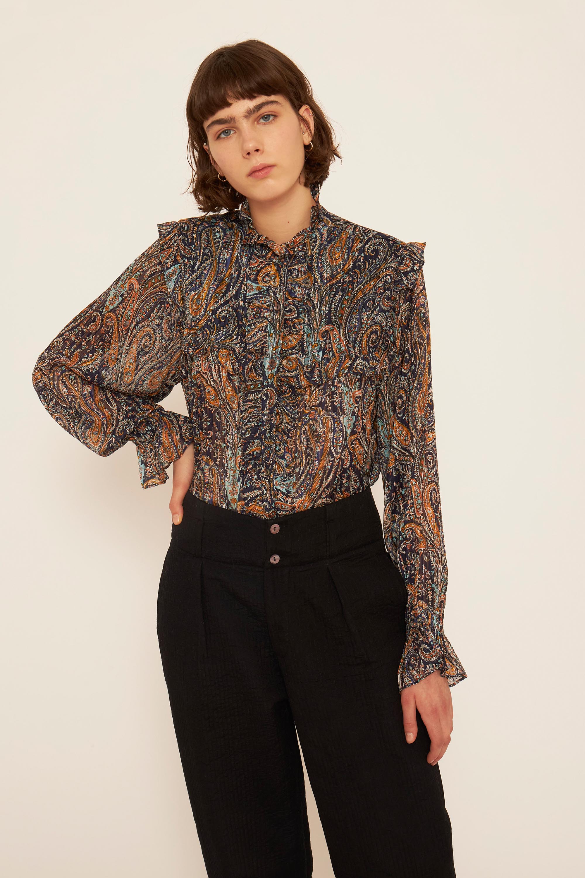 Blouse transparente Elvis
