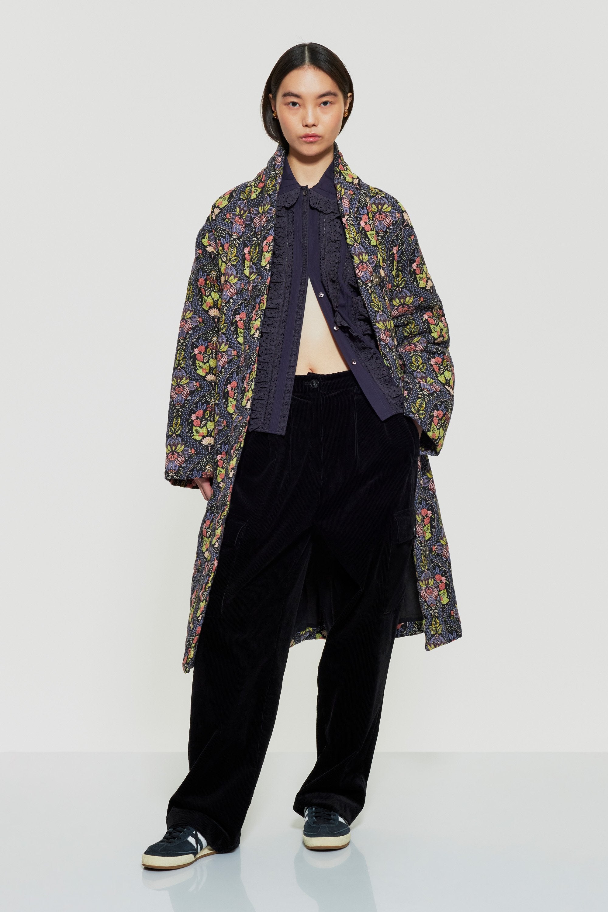 Eros print coat