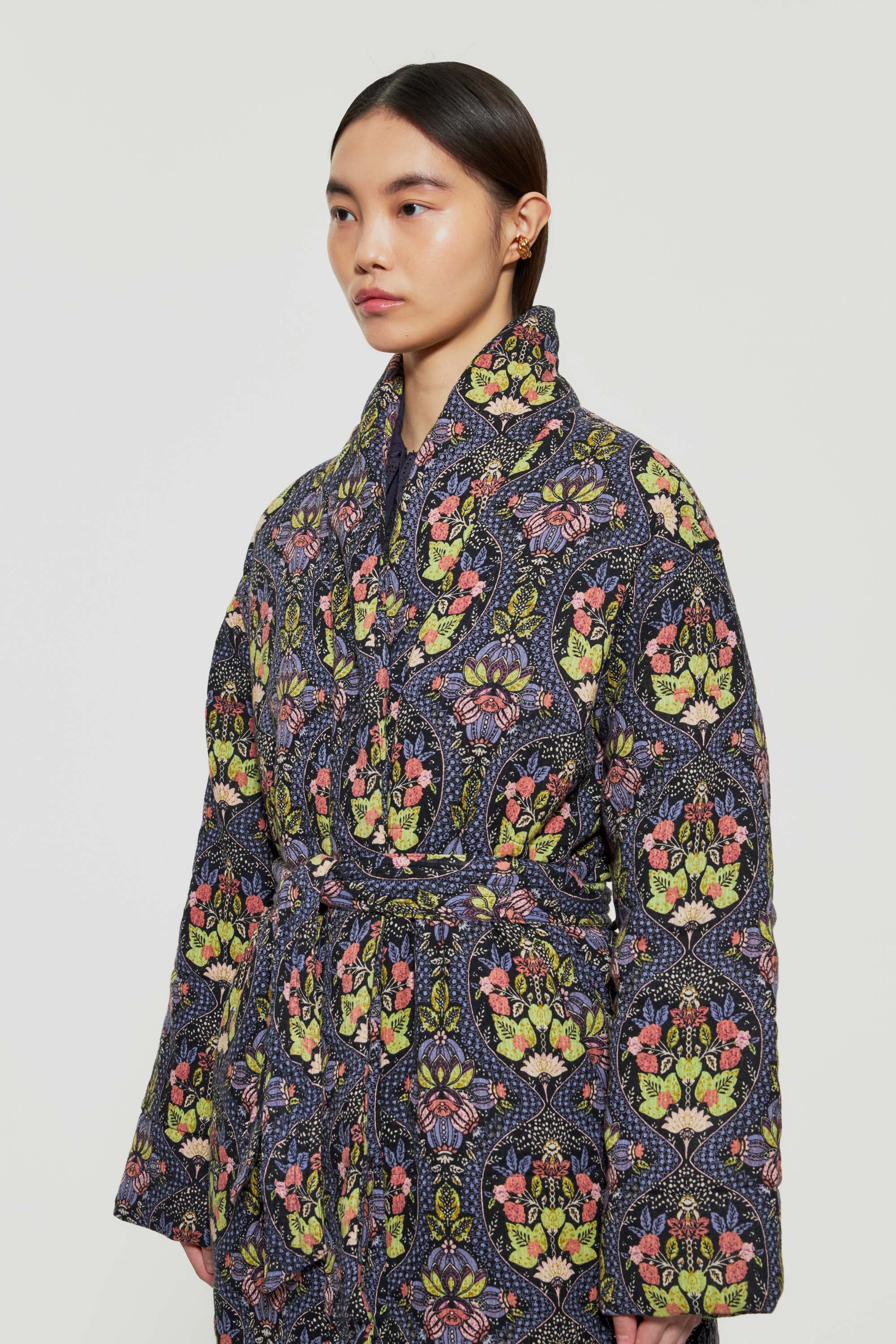 Eros print coat