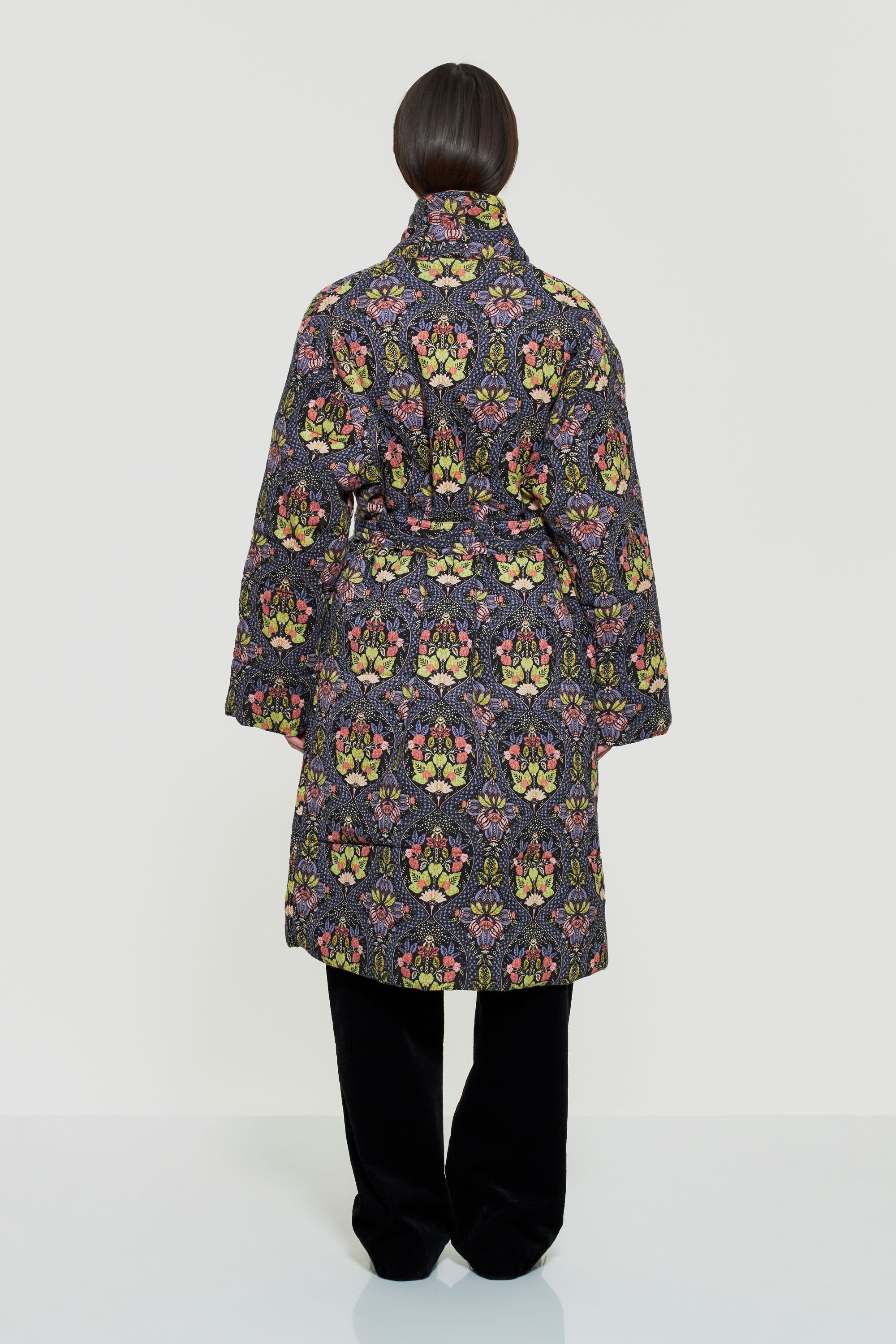 Eros print coat