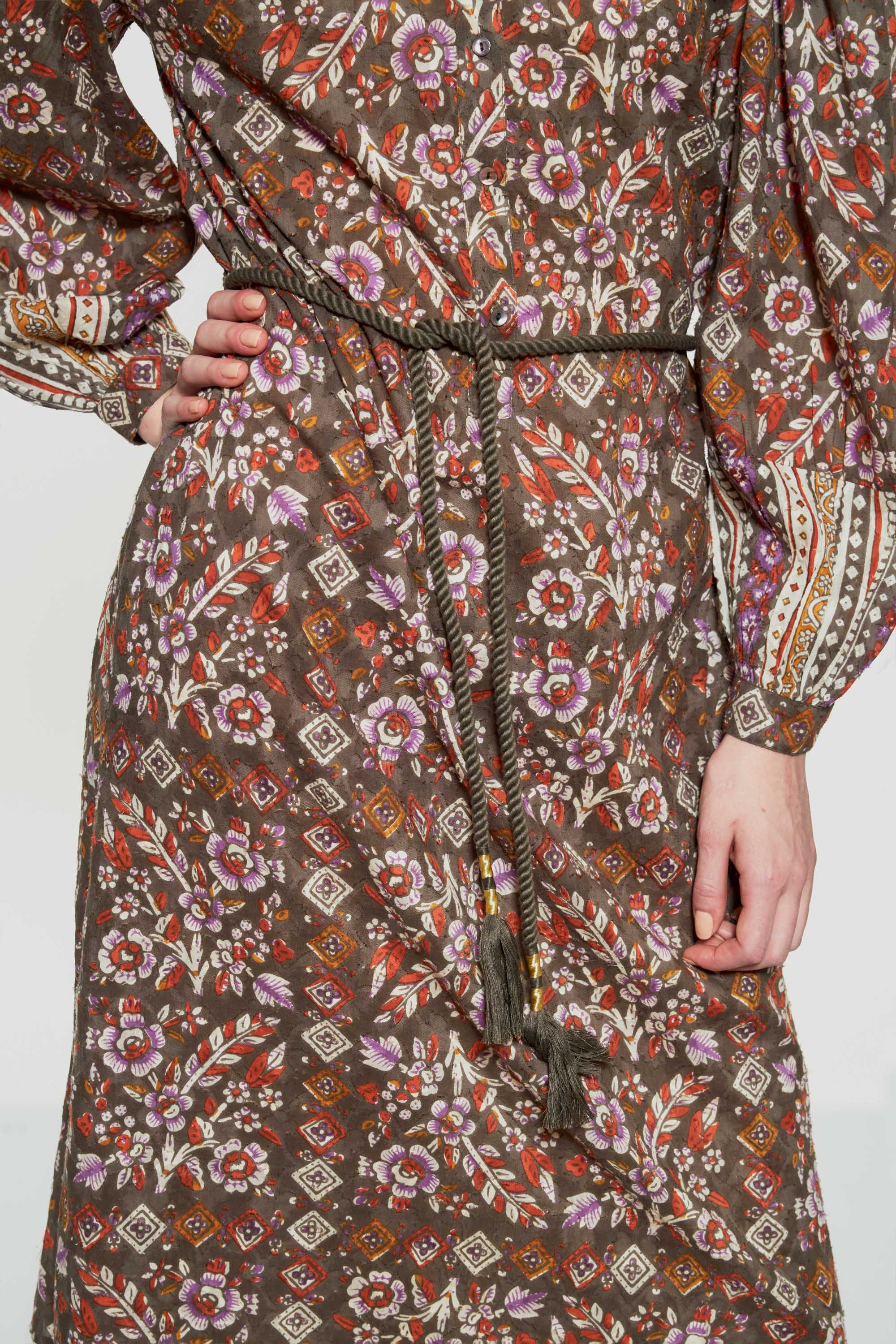 Floral print dress