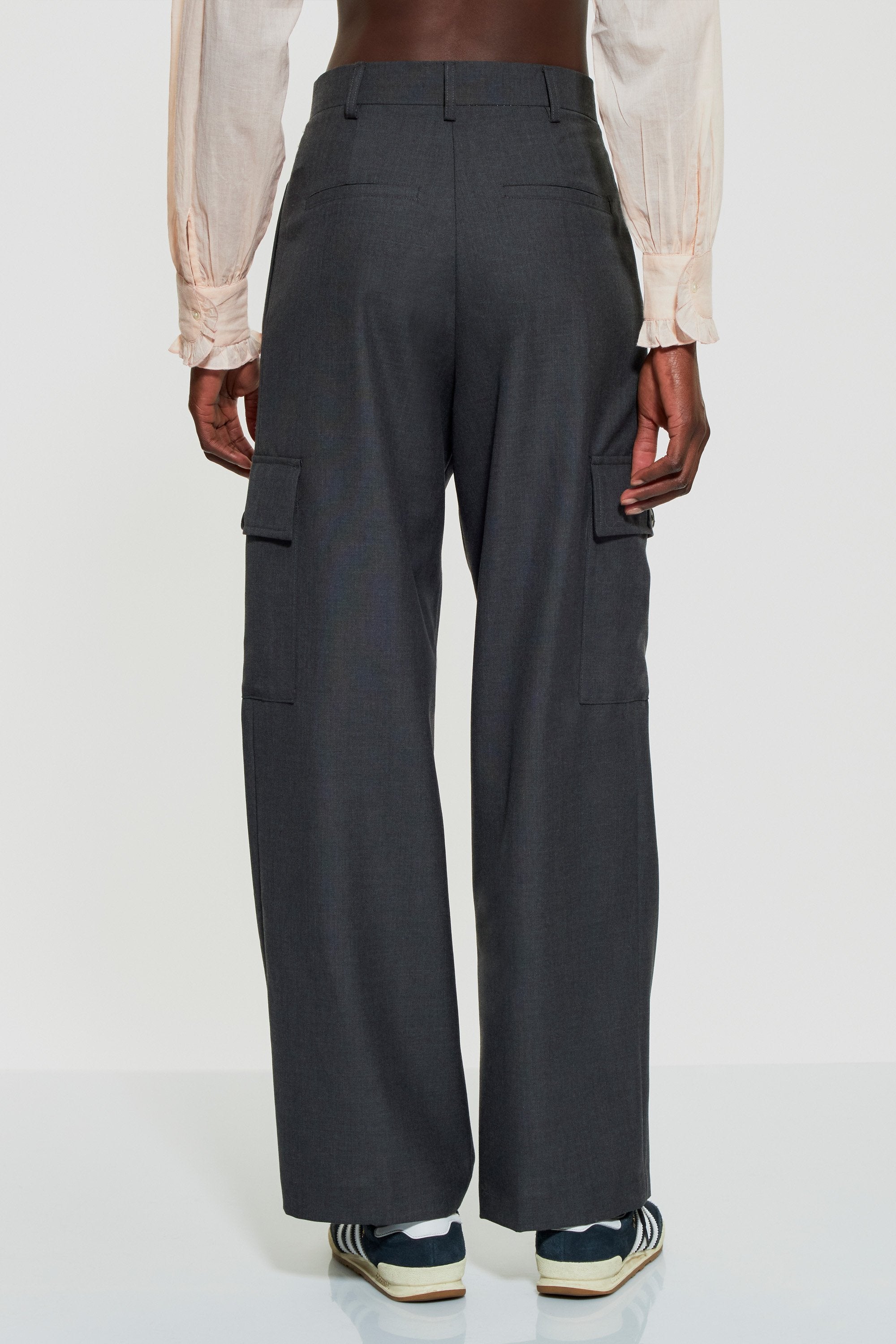 Pantalon cargo en laine Francisco