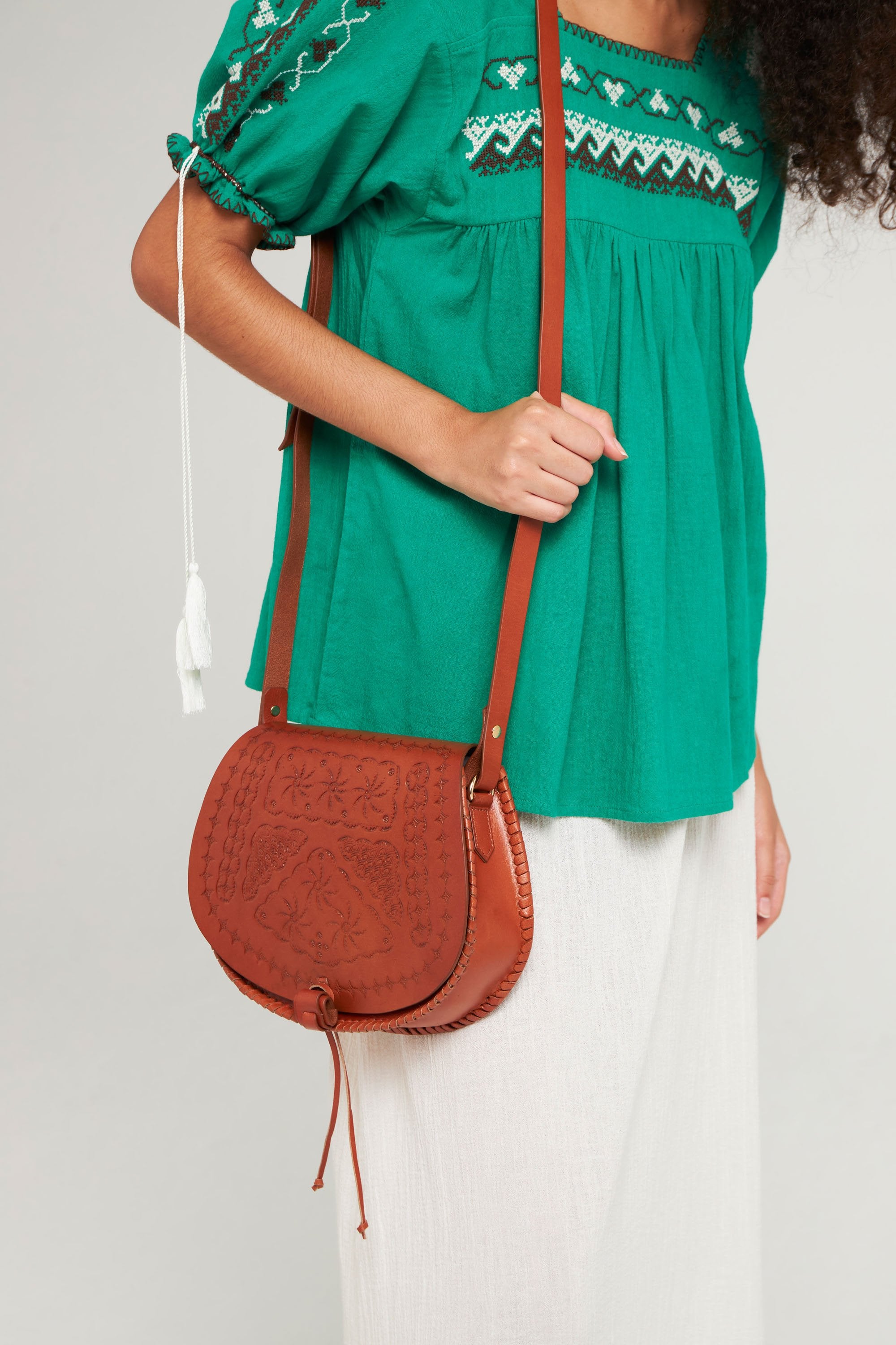 Galy leather bag