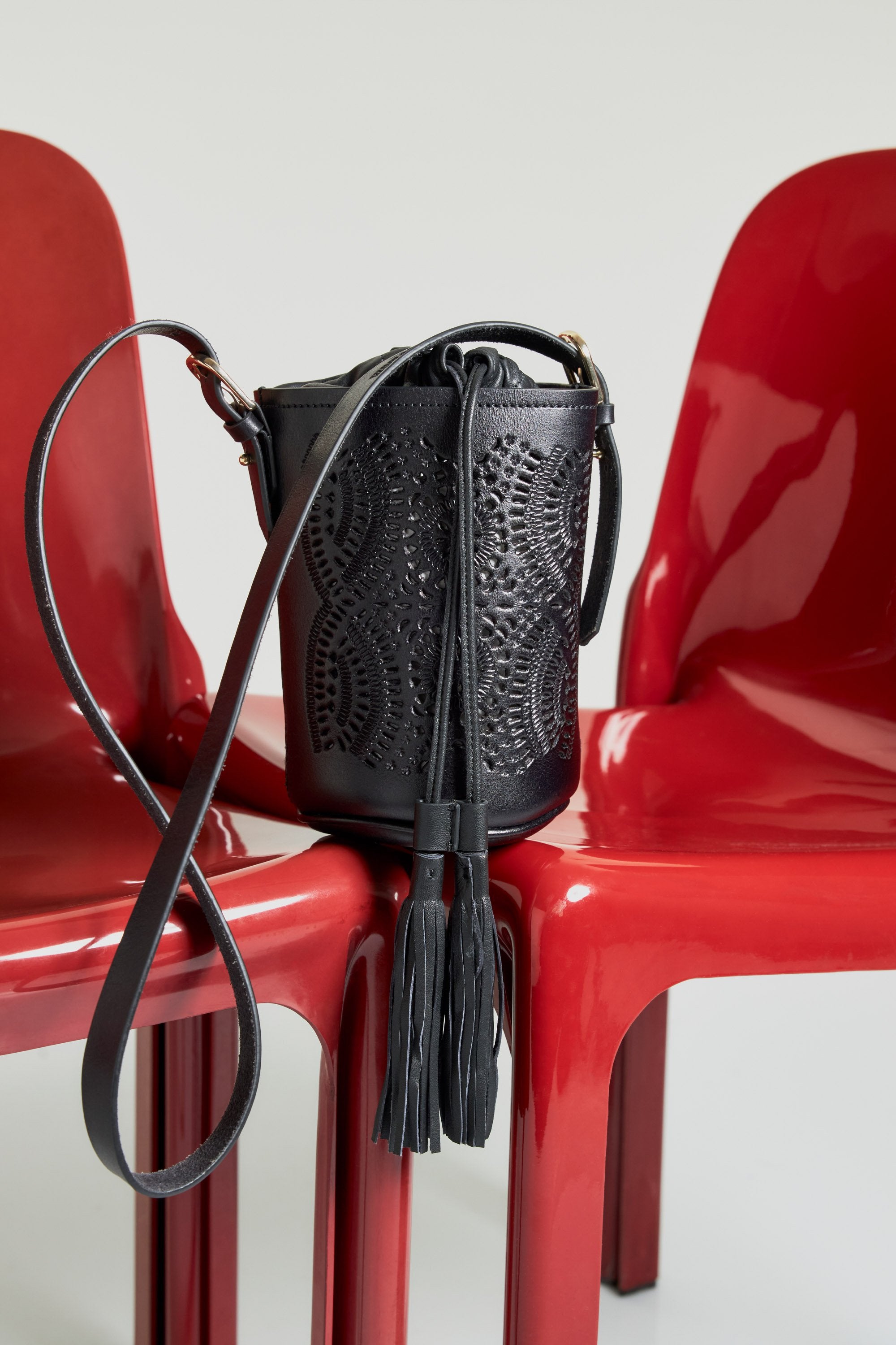 Galy small bucket bag