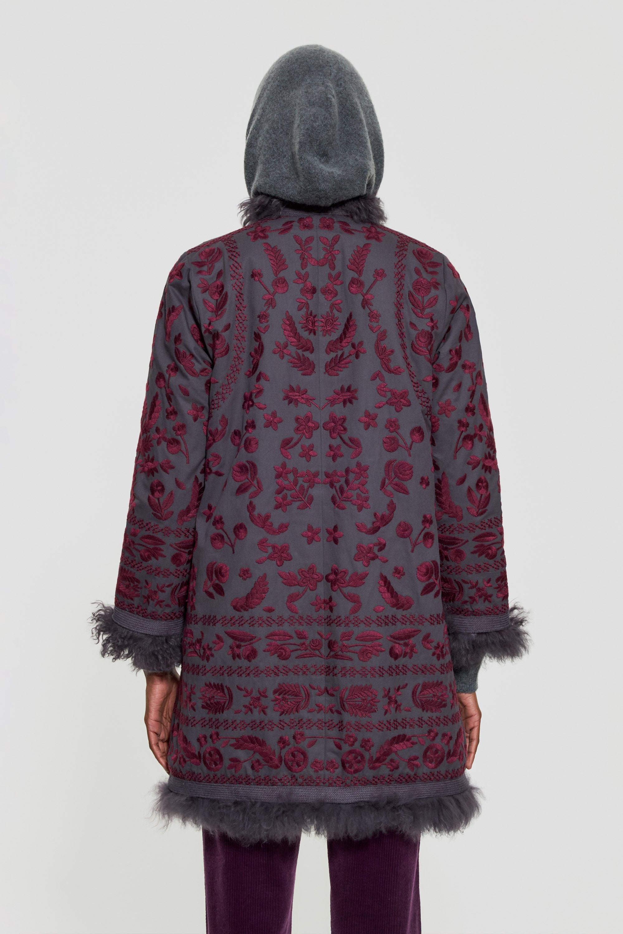 Hendris embroidered coat