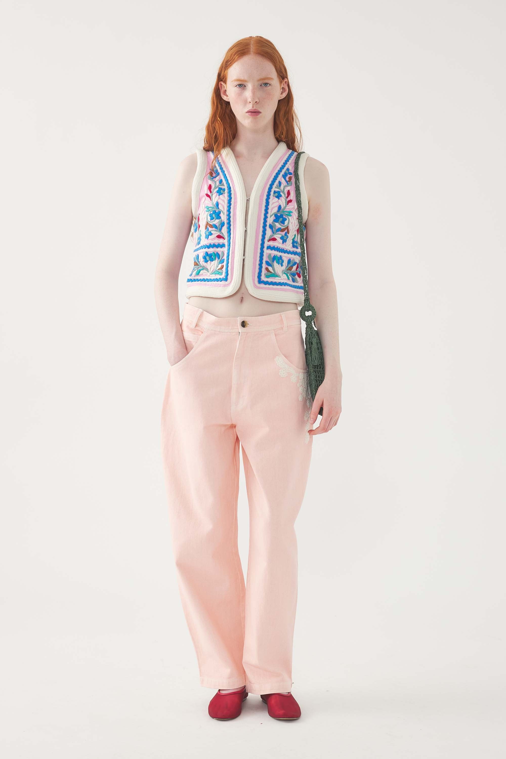 Embroidered Vest Hendrix