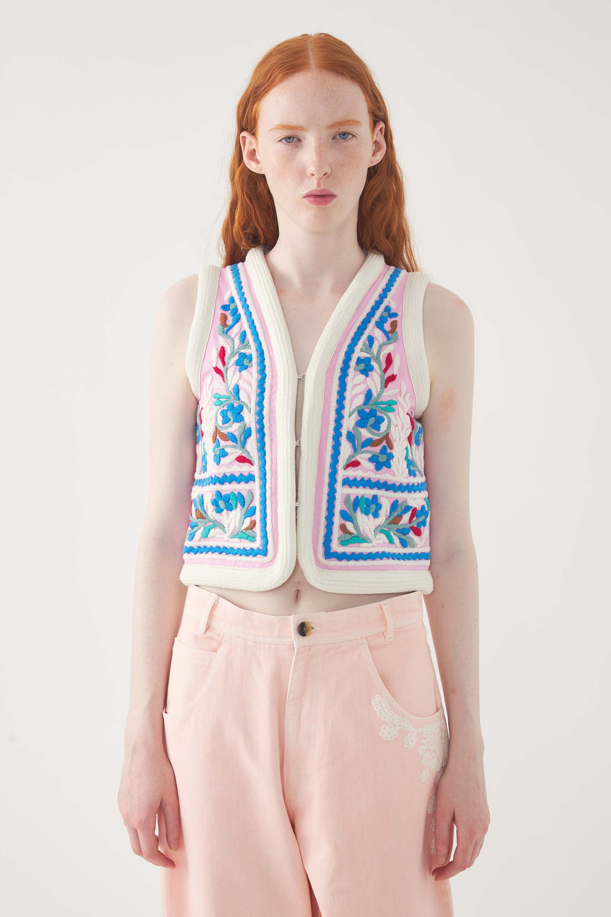 Embroidered Vest Hendrix