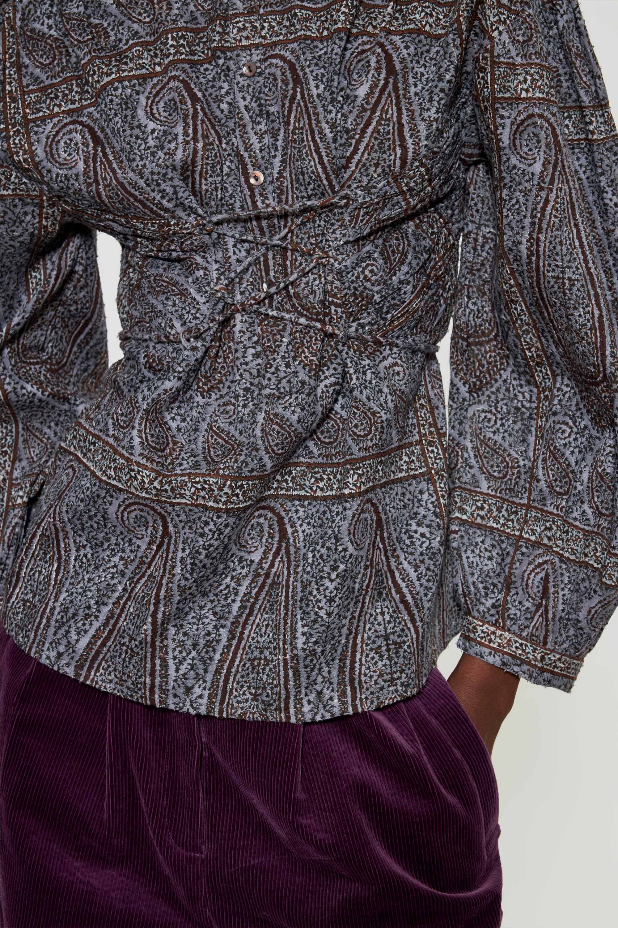 Blouse façon corset Hida
