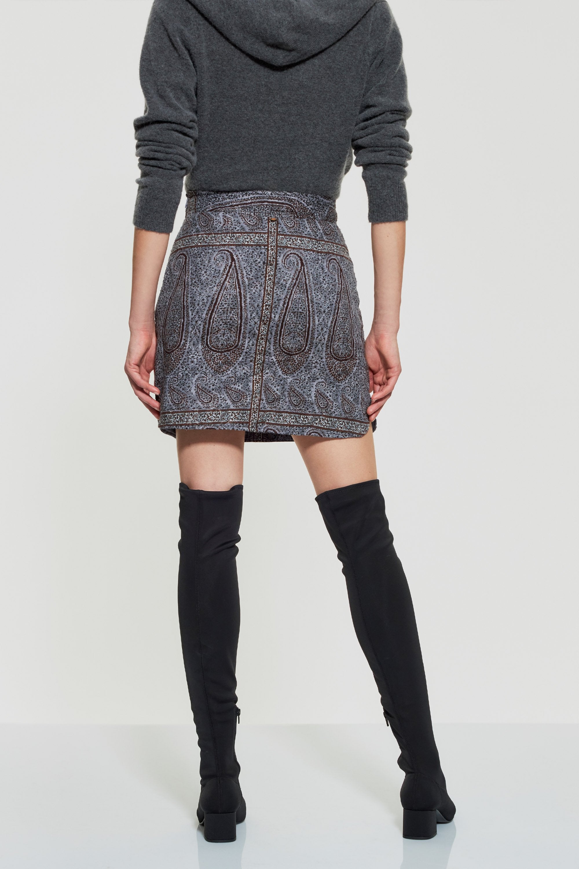 Hida print skirt