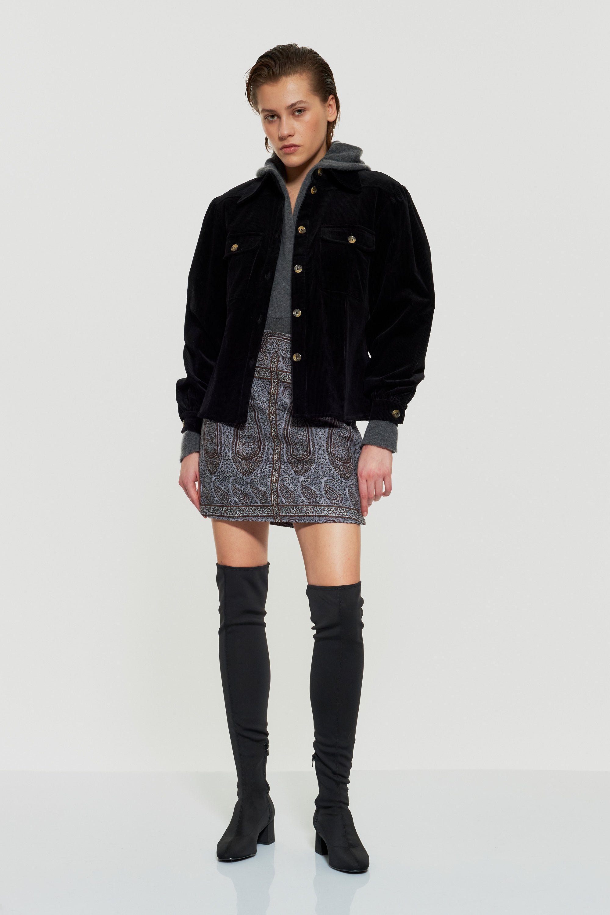 Hida print skirt