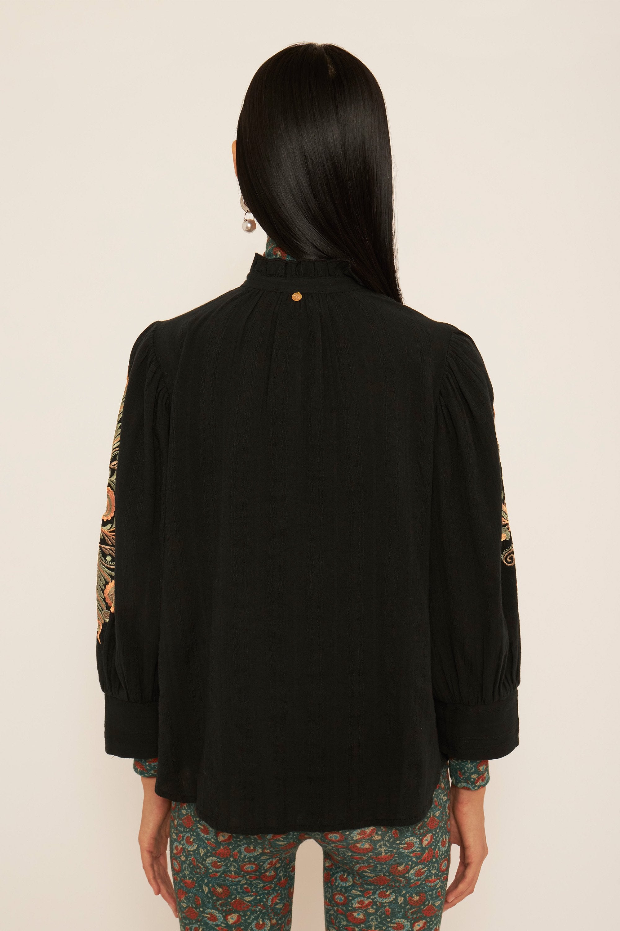 Blouse brodée Igor