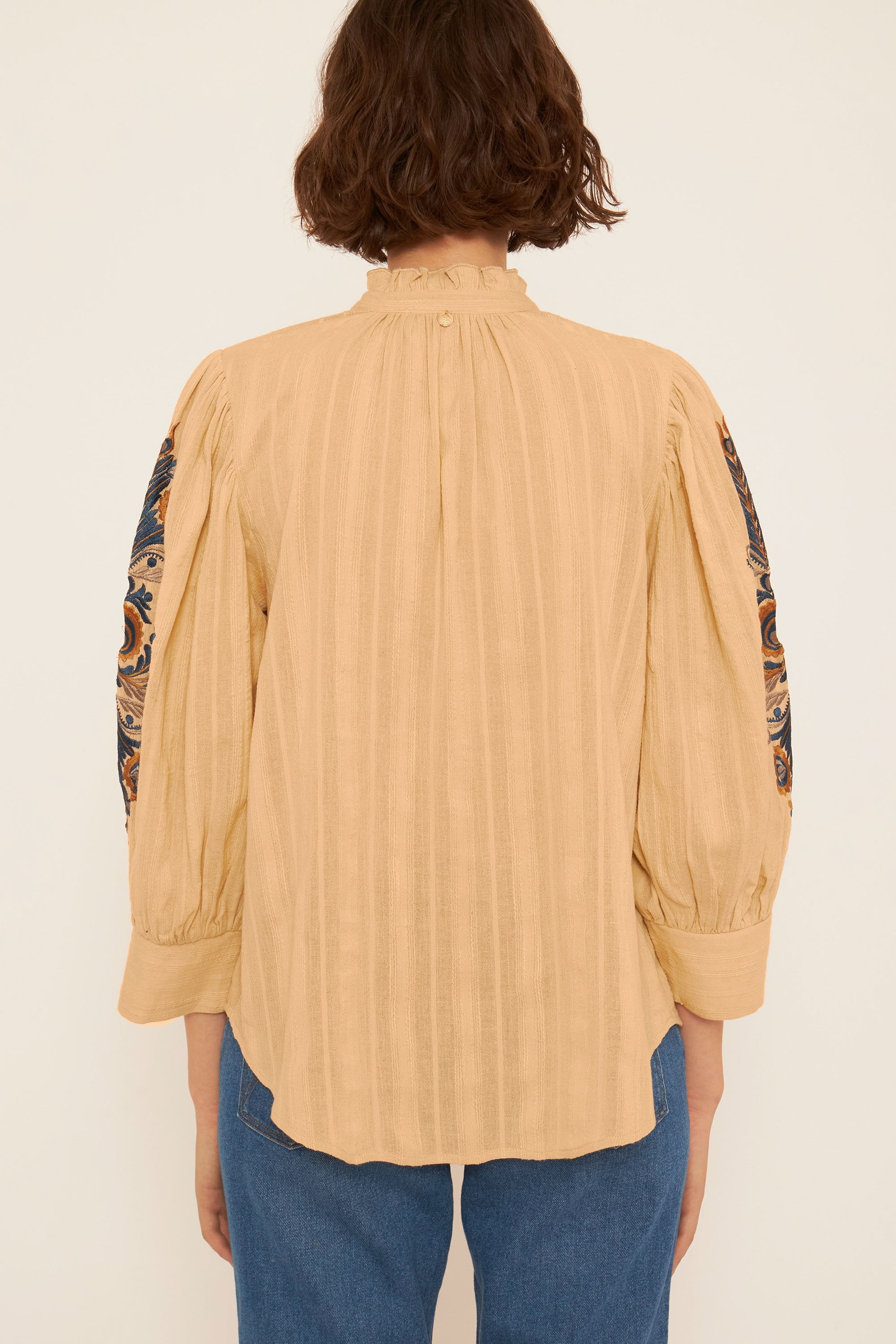 Blouse brodée Igor