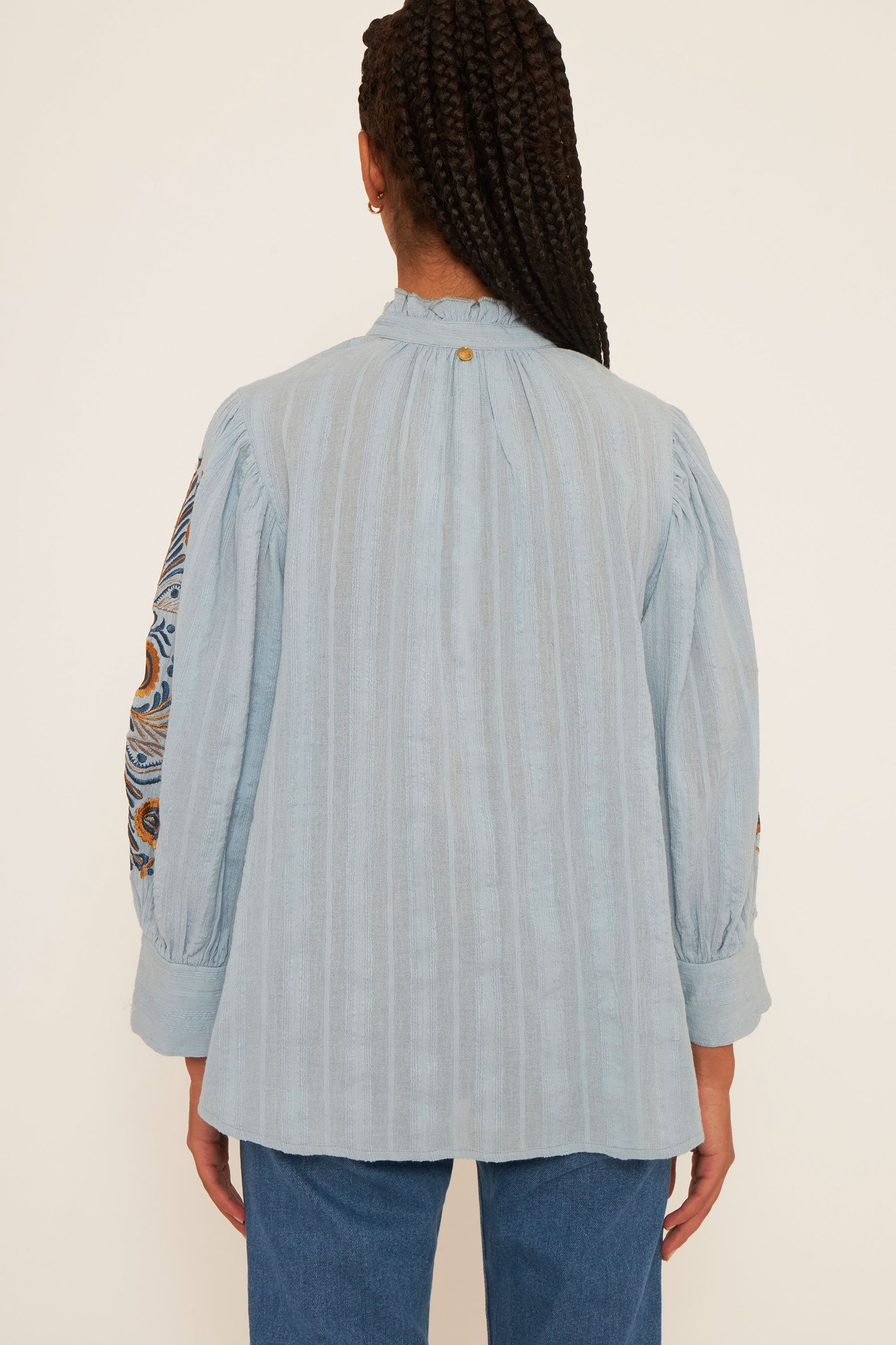 Blouse brodée Igor