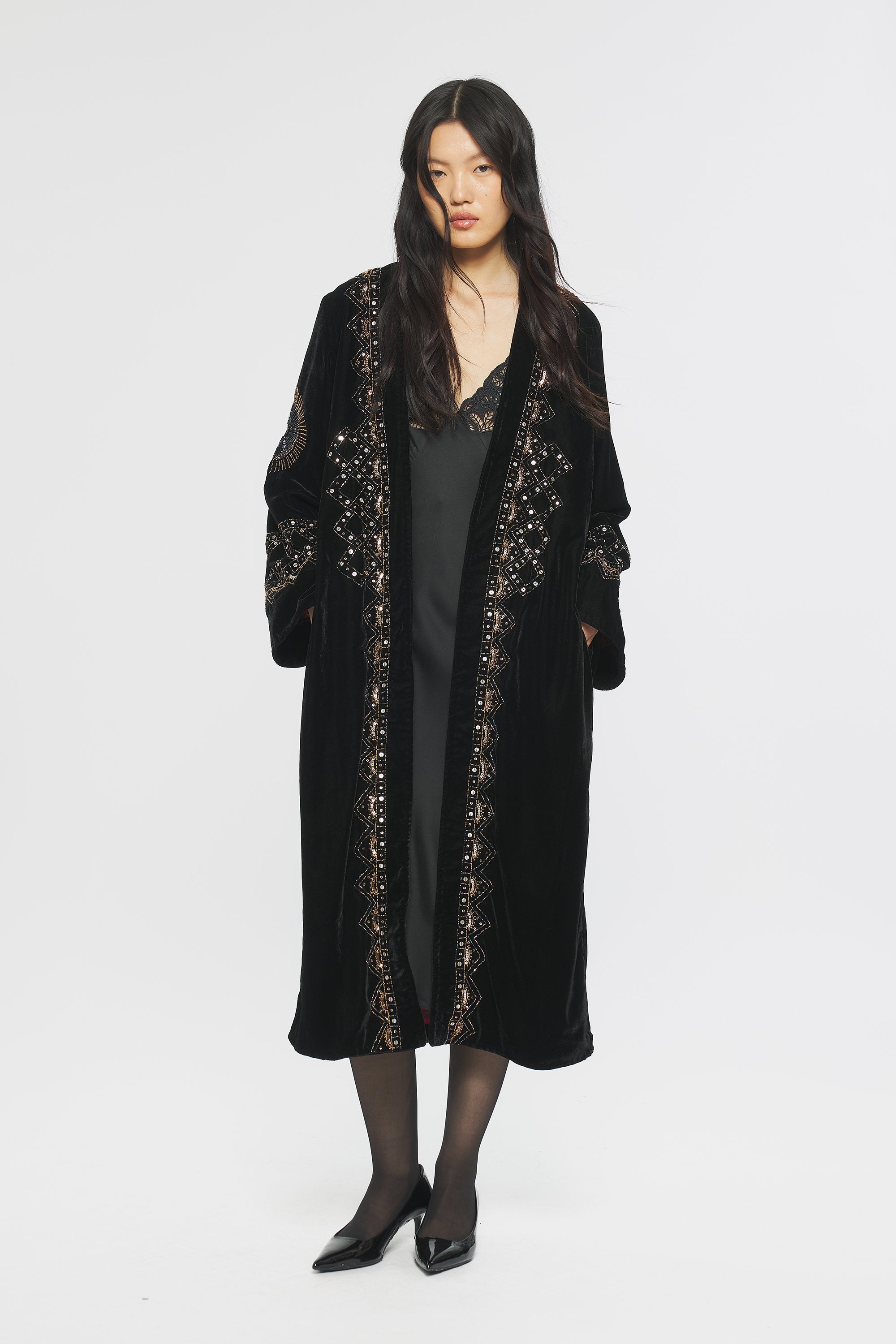 Manteau à sequins Illuminati