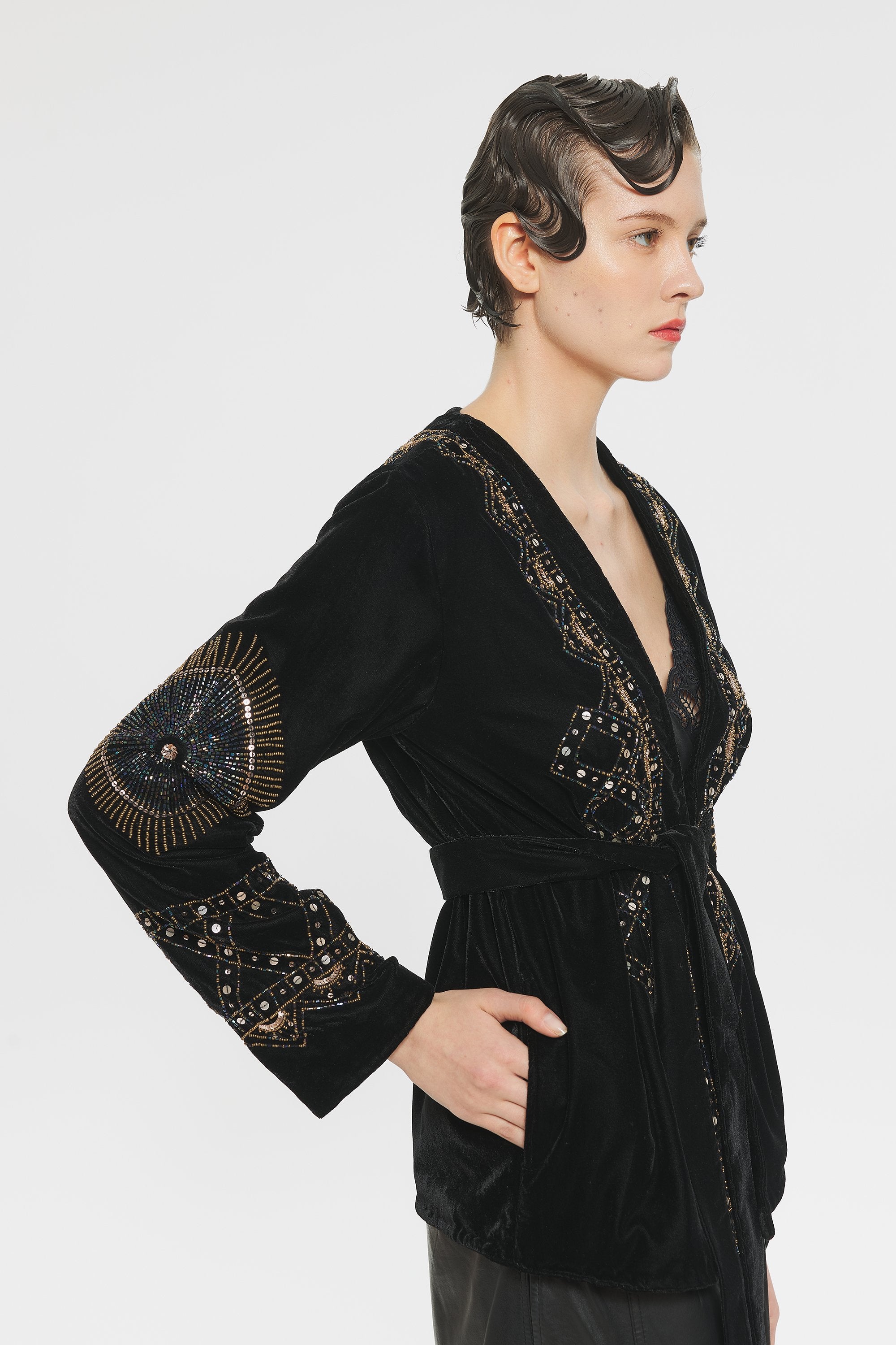 Veste à sequin Illuminati