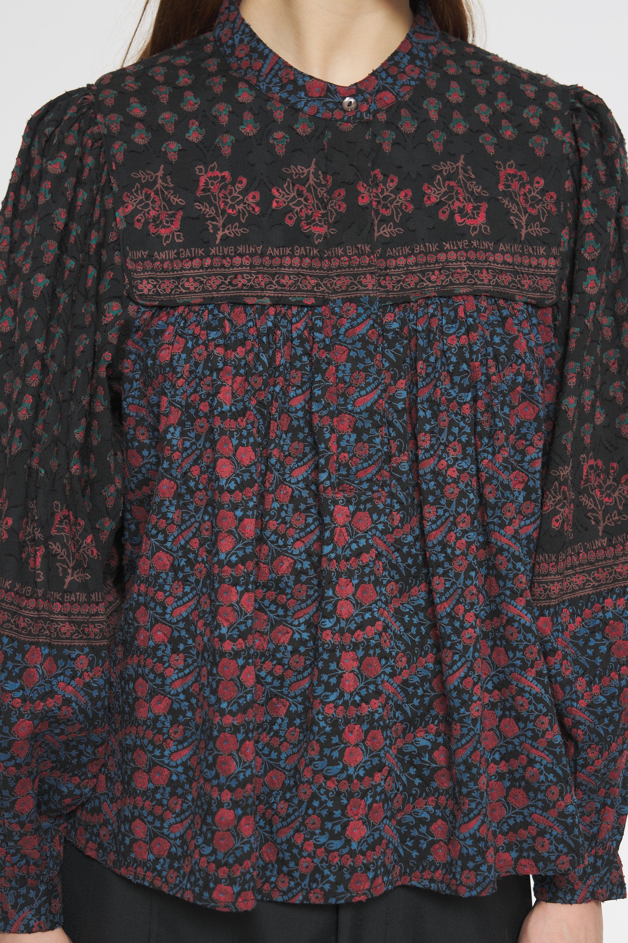 Bedruckte Bluse Irina