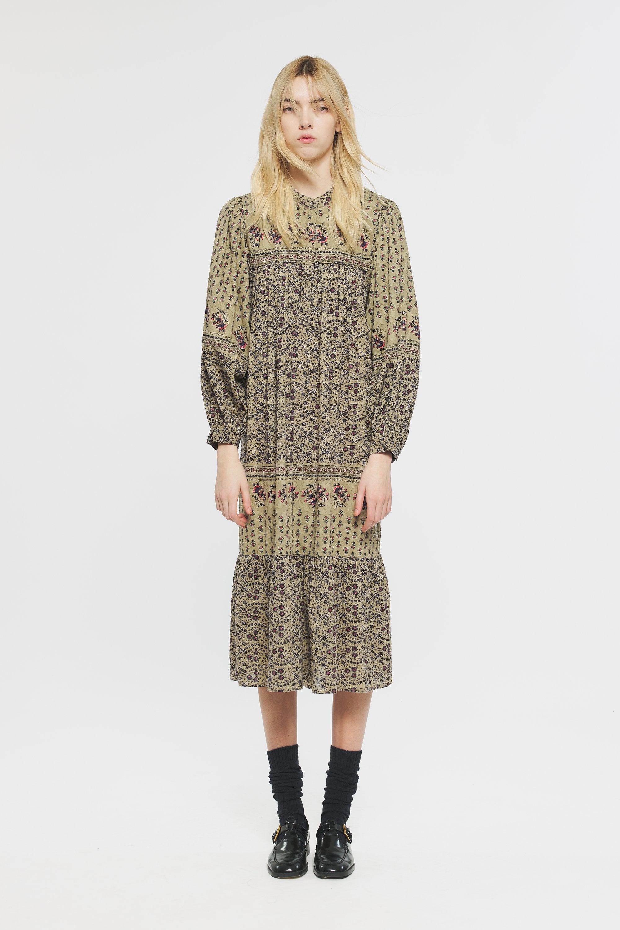 Irina Print maxi dress