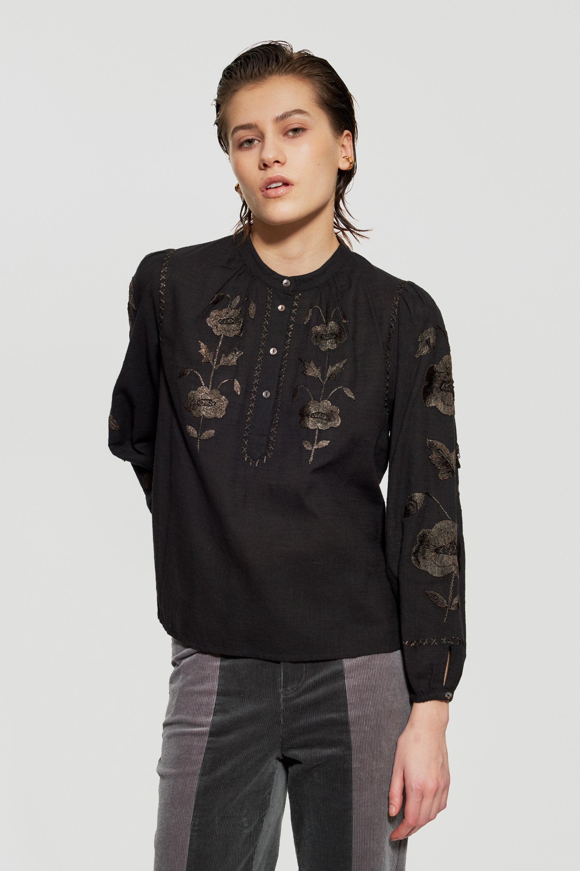 Isla embroidered blouse